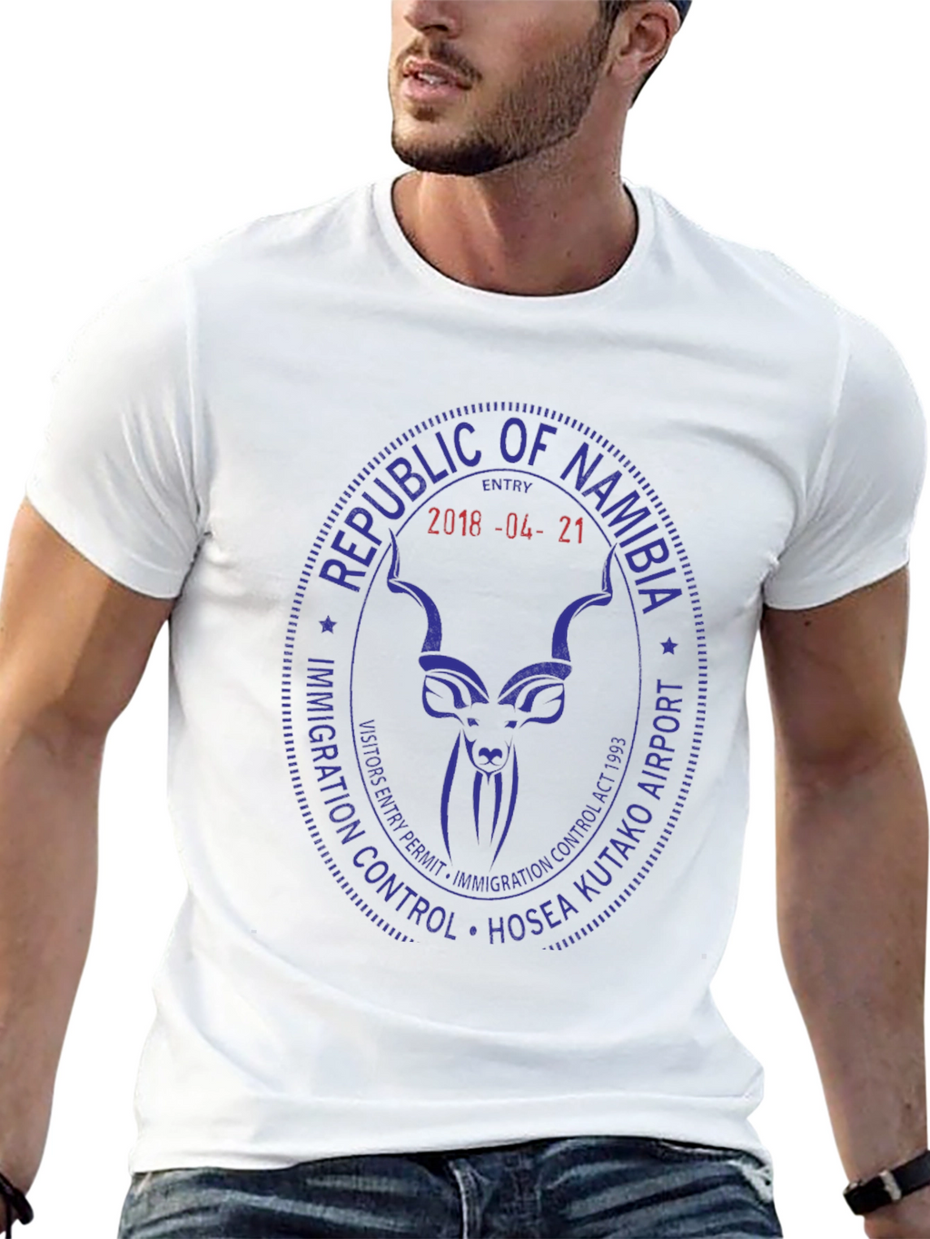 Republic of Namibia T-Shirt - Unique Travel Souvenir
