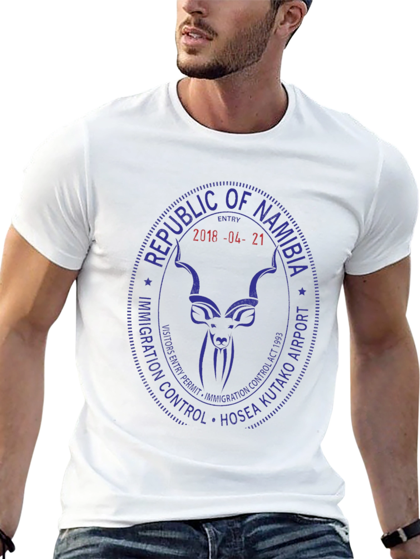 Republic of Namibia T-Shirt - Unique Travel Souvenir