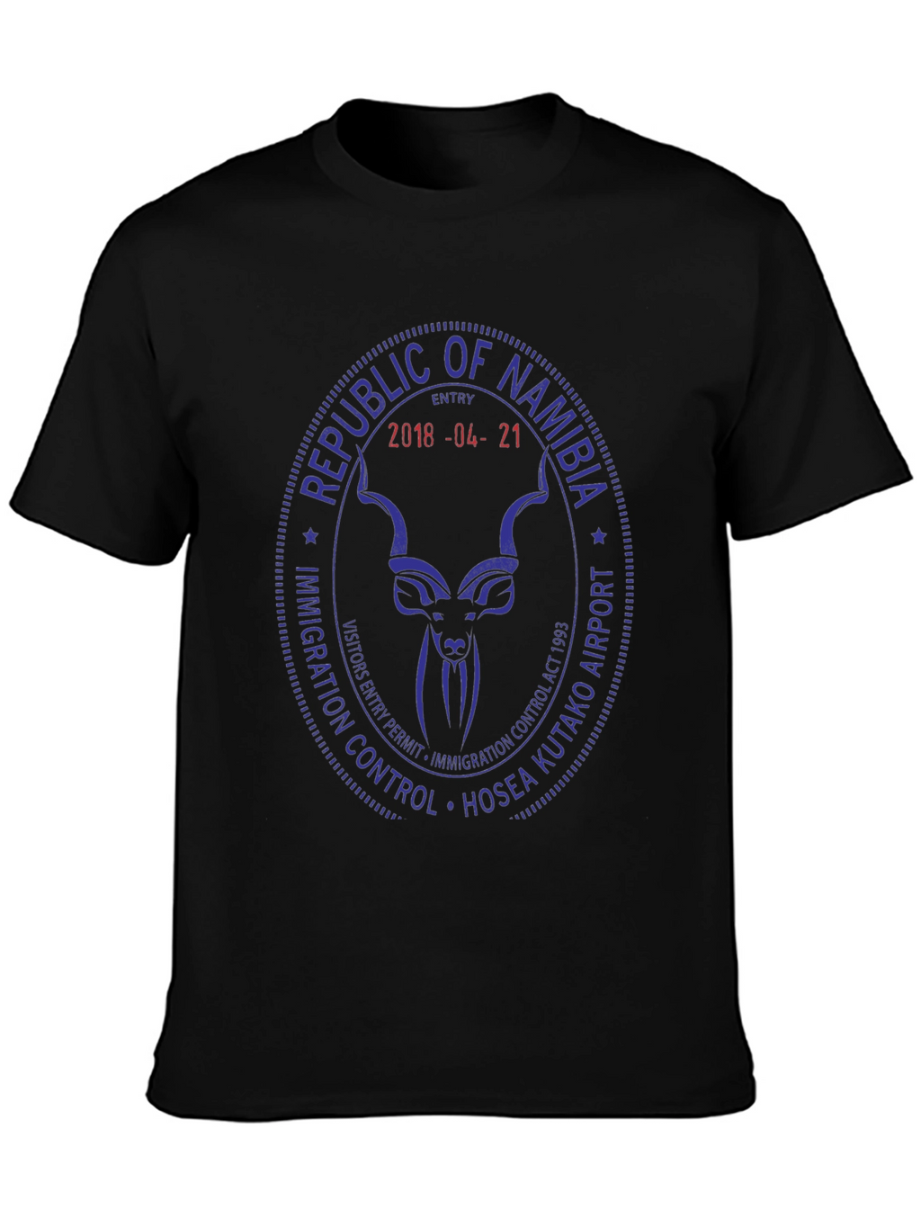 Republic of Namibia T-Shirt - Unique Travel Souvenir