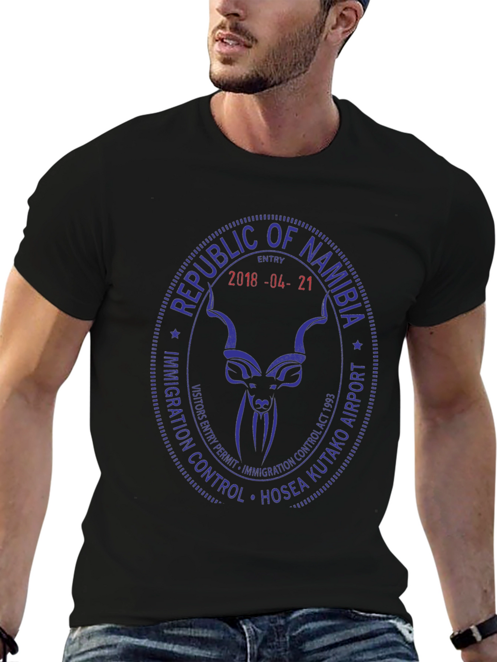 Republic of Namibia T-Shirt - Unique Travel Souvenir