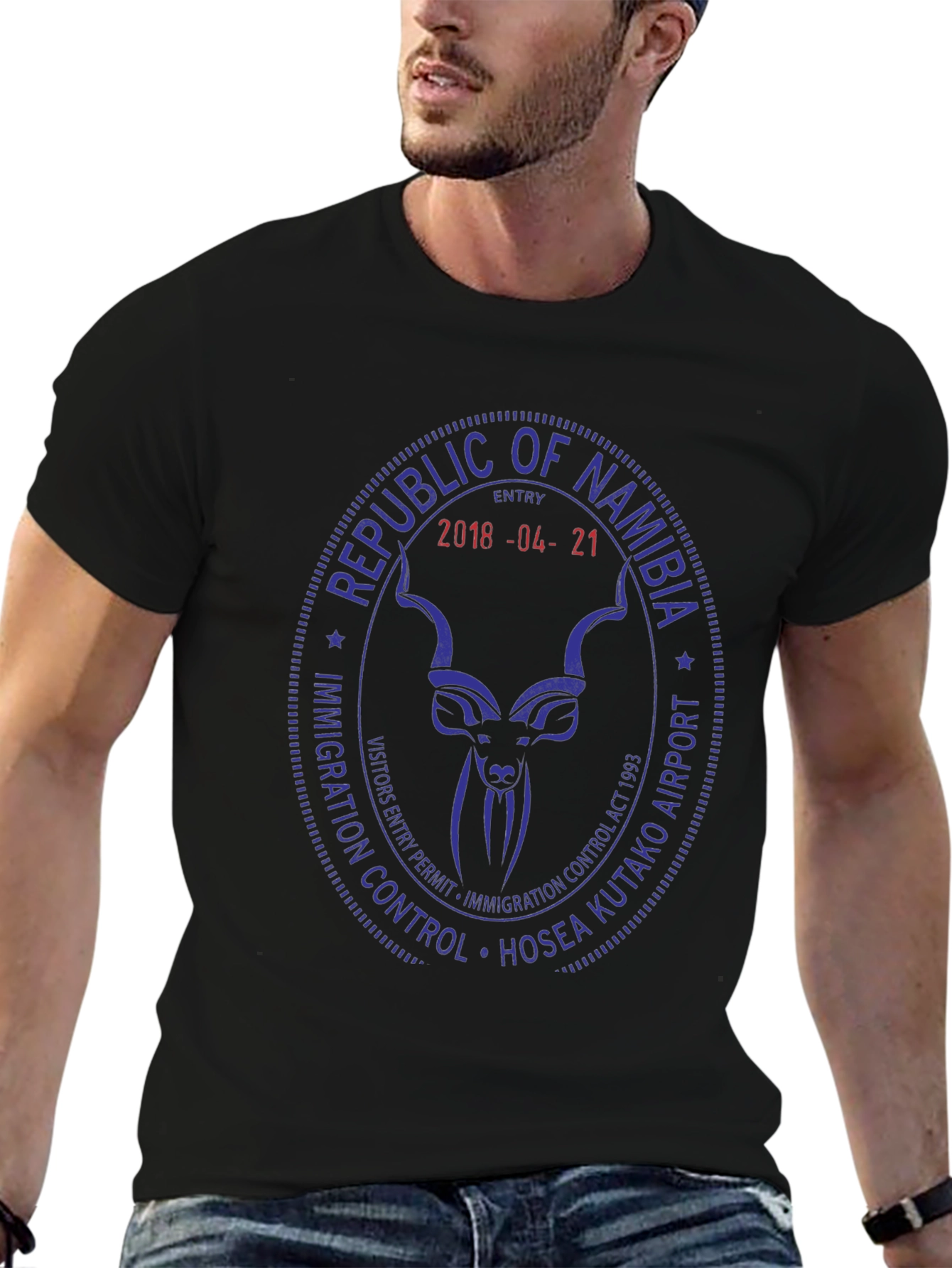 Republic of Namibia T-Shirt - Unique Travel Souvenir