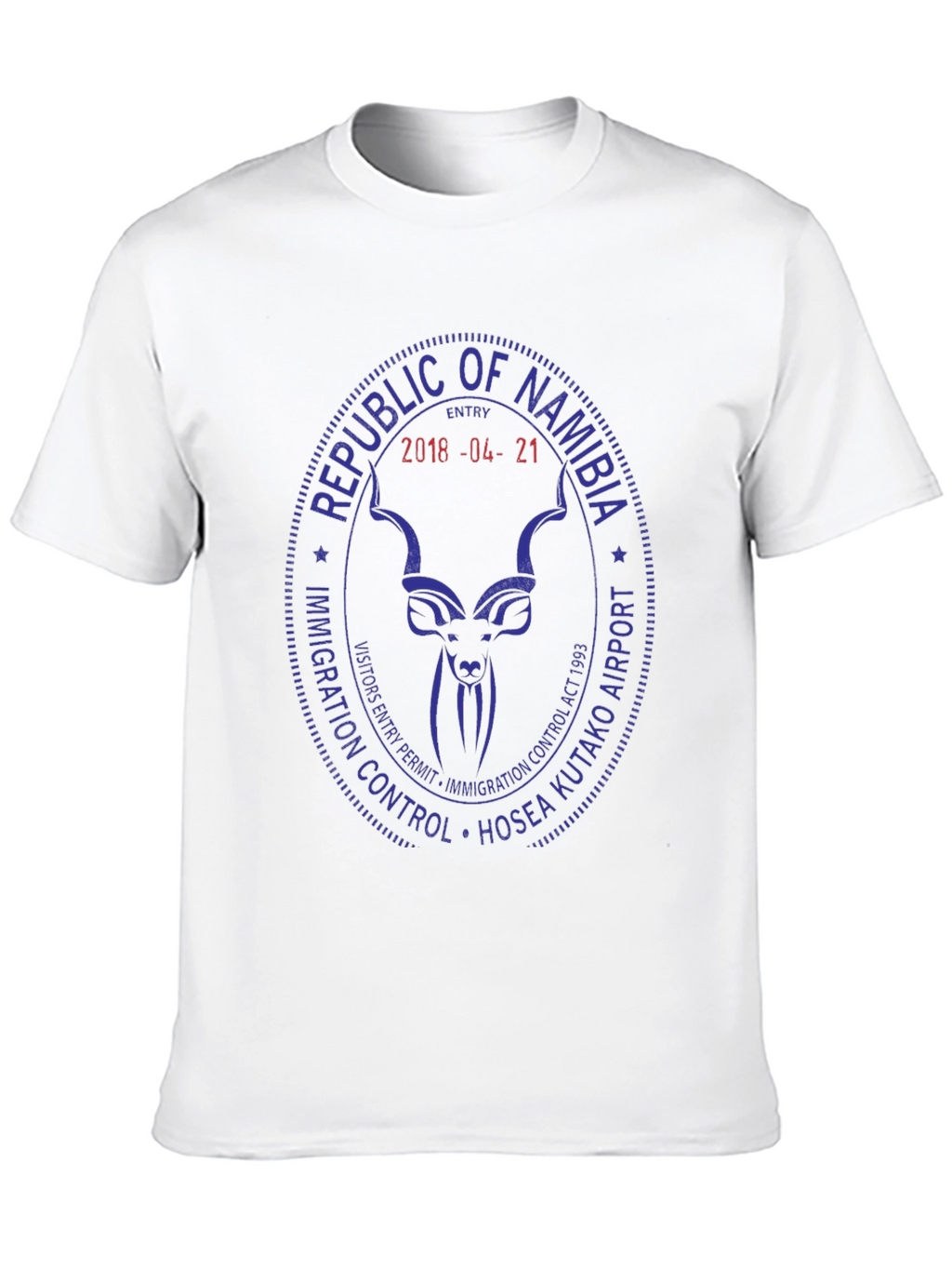 Republic of Namibia T-Shirt - Unique Travel Souvenir