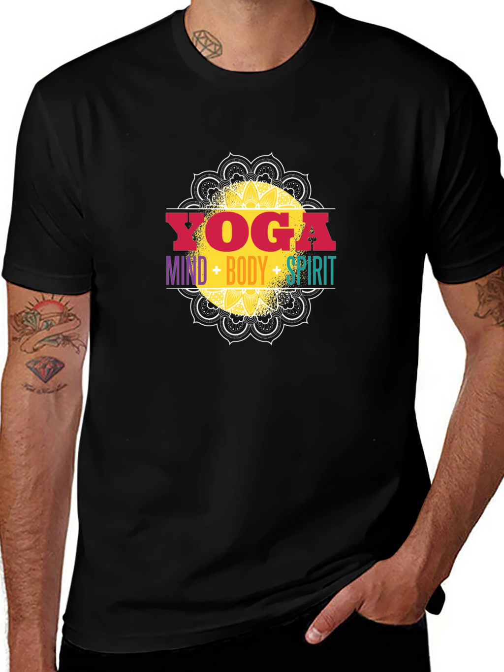 Yoga Mind Body Spirit T-Shirt