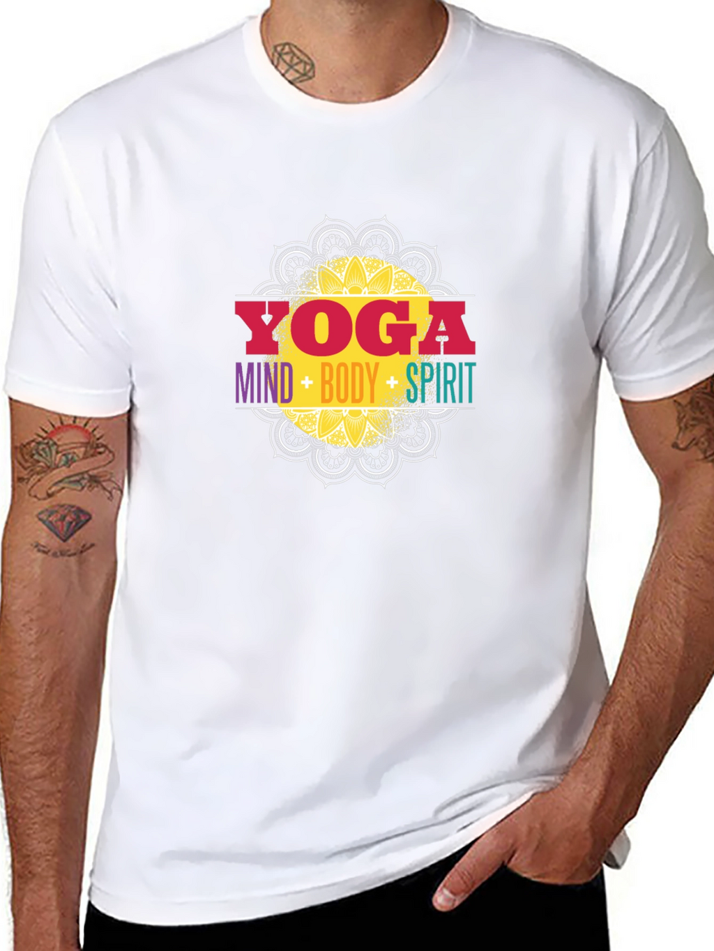 Yoga Mind Body Spirit T-Shirt