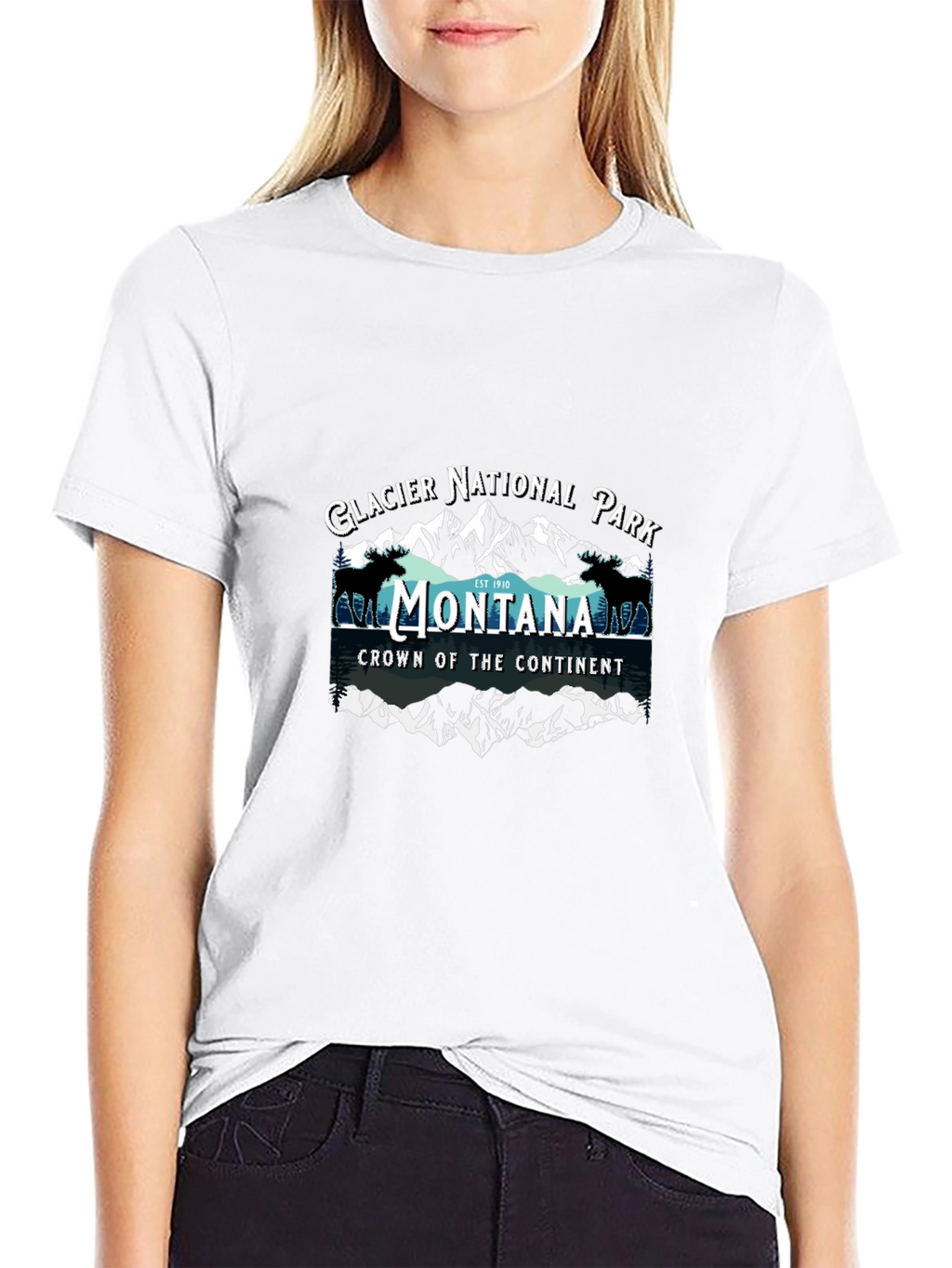 Glacier National Park Montana T-Shirt