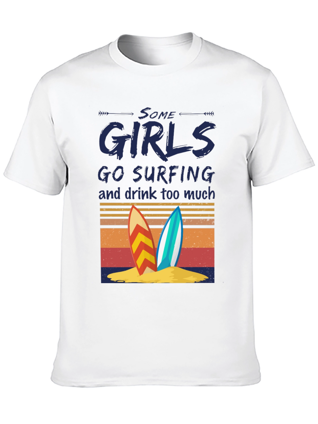 Surf Girl T-Shirt - Beach Lover Tee