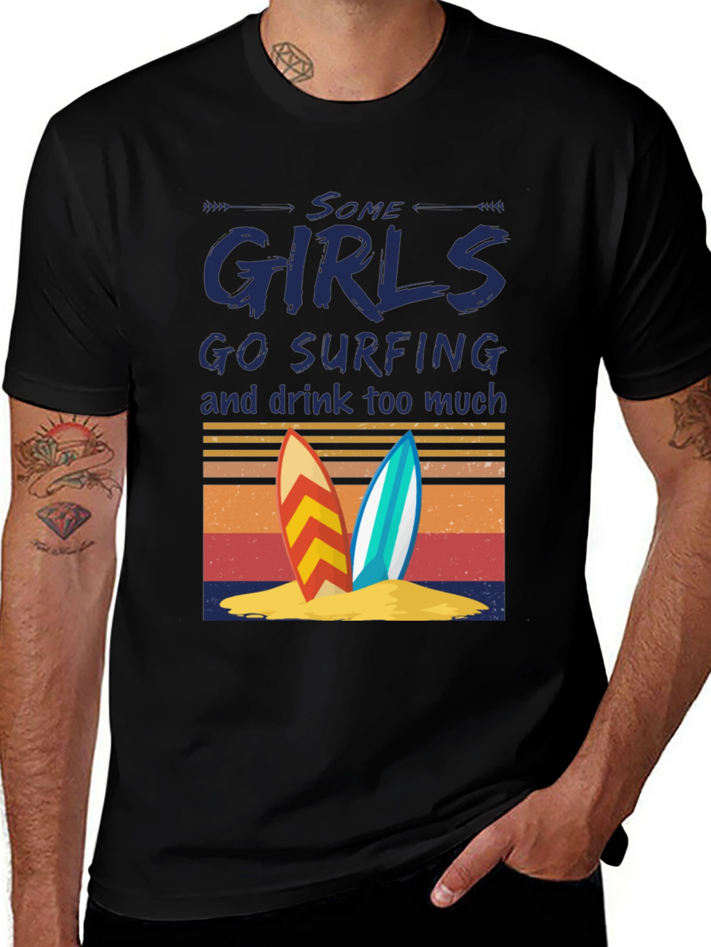 Surf Girl T-Shirt - Beach Lover Tee