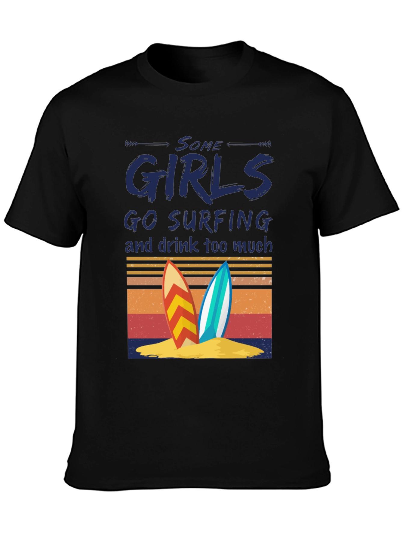 Surf Girl T-Shirt - Beach Lover Tee