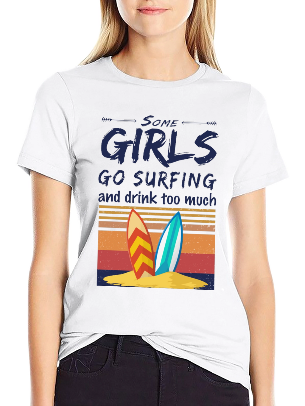 Surf Girl T-Shirt - Beach Lover Tee