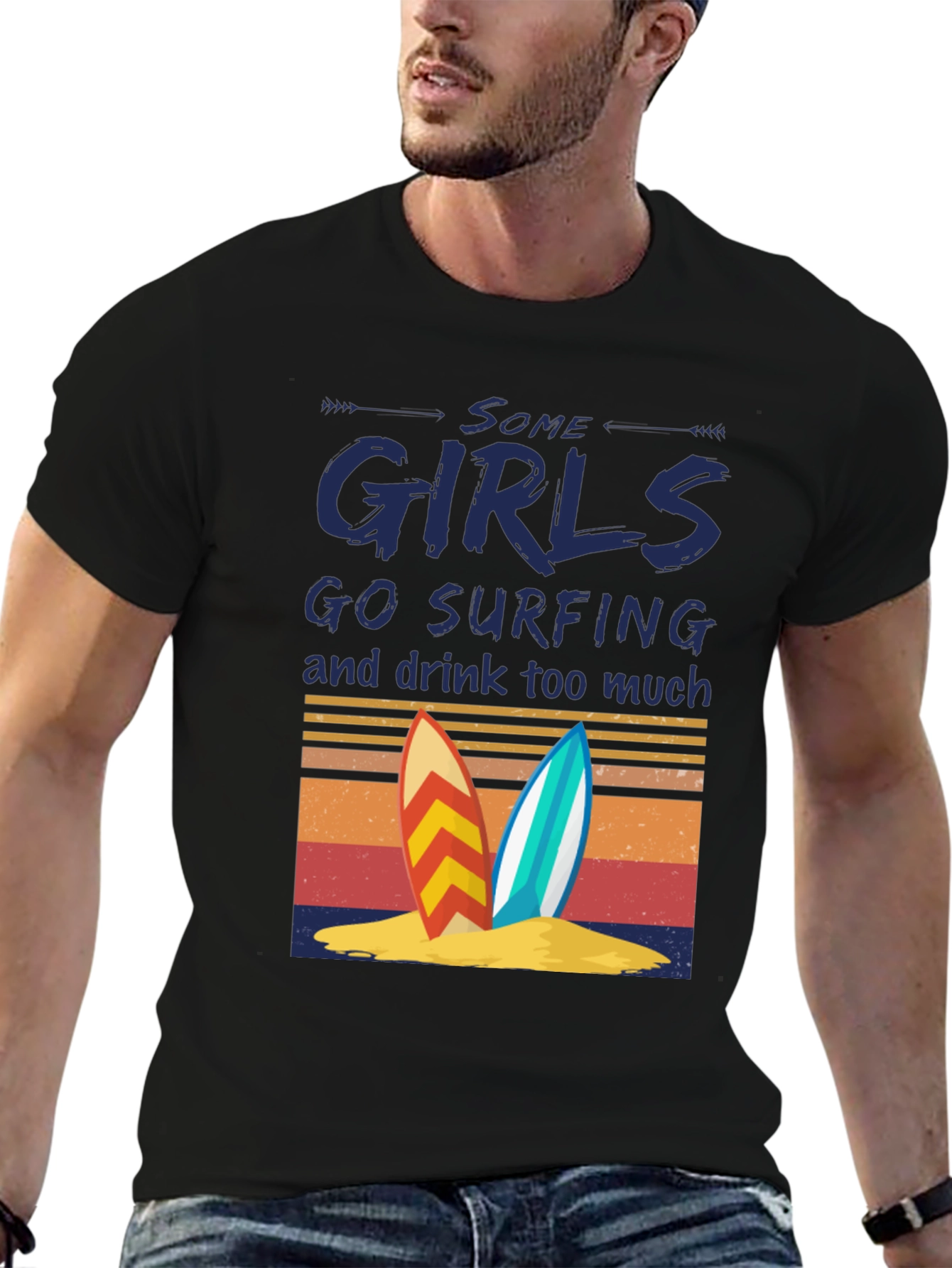 Surf Girl T-Shirt - Beach Lover Tee