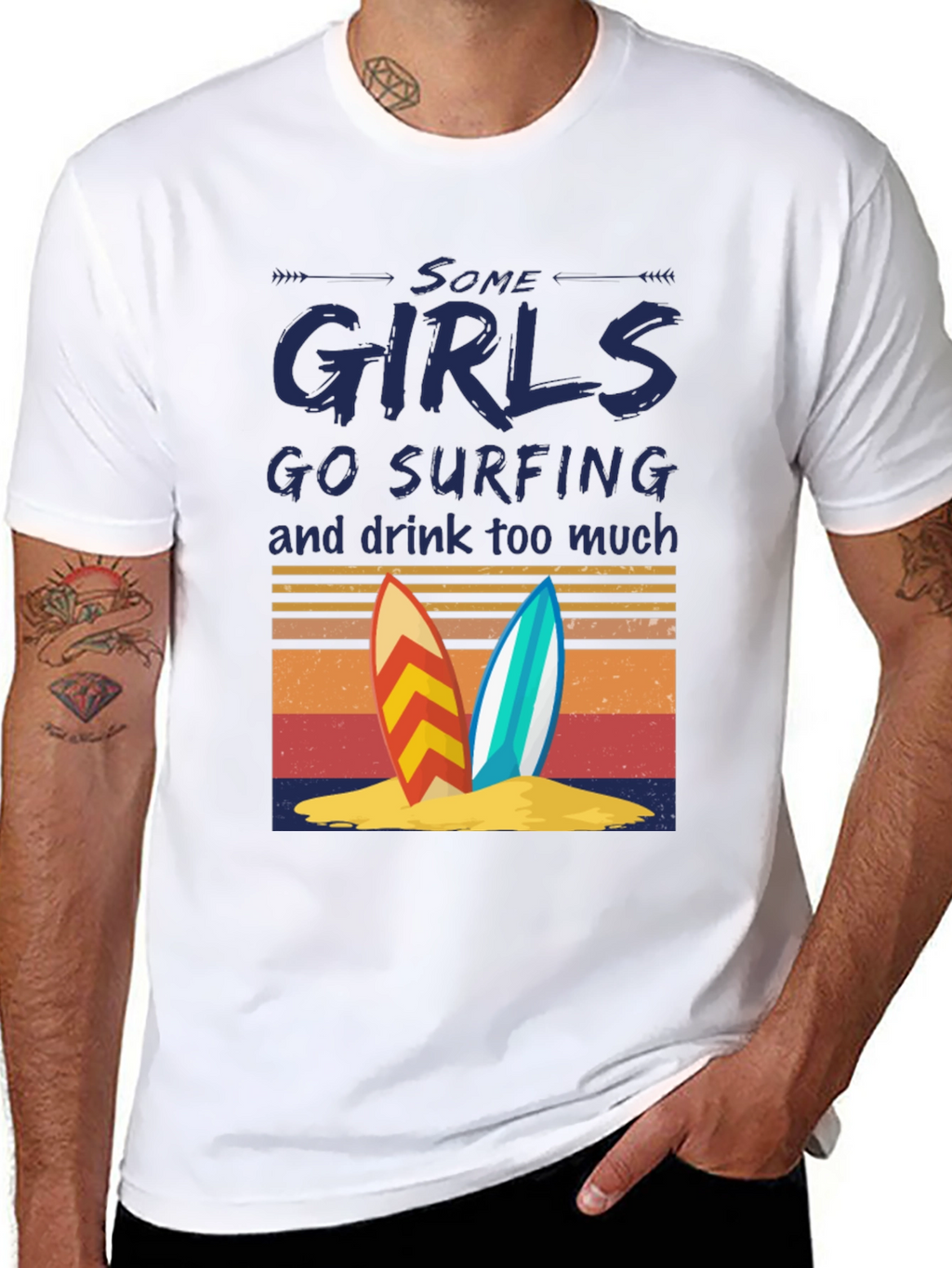 Surf Girl T-Shirt - Beach Lover Tee