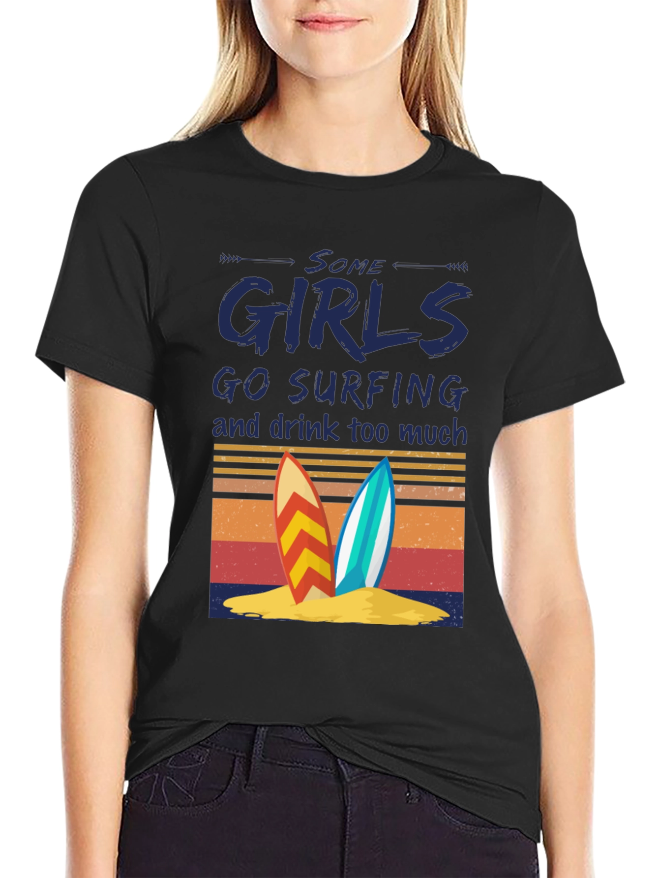 Surf Girl T-Shirt - Beach Lover Tee