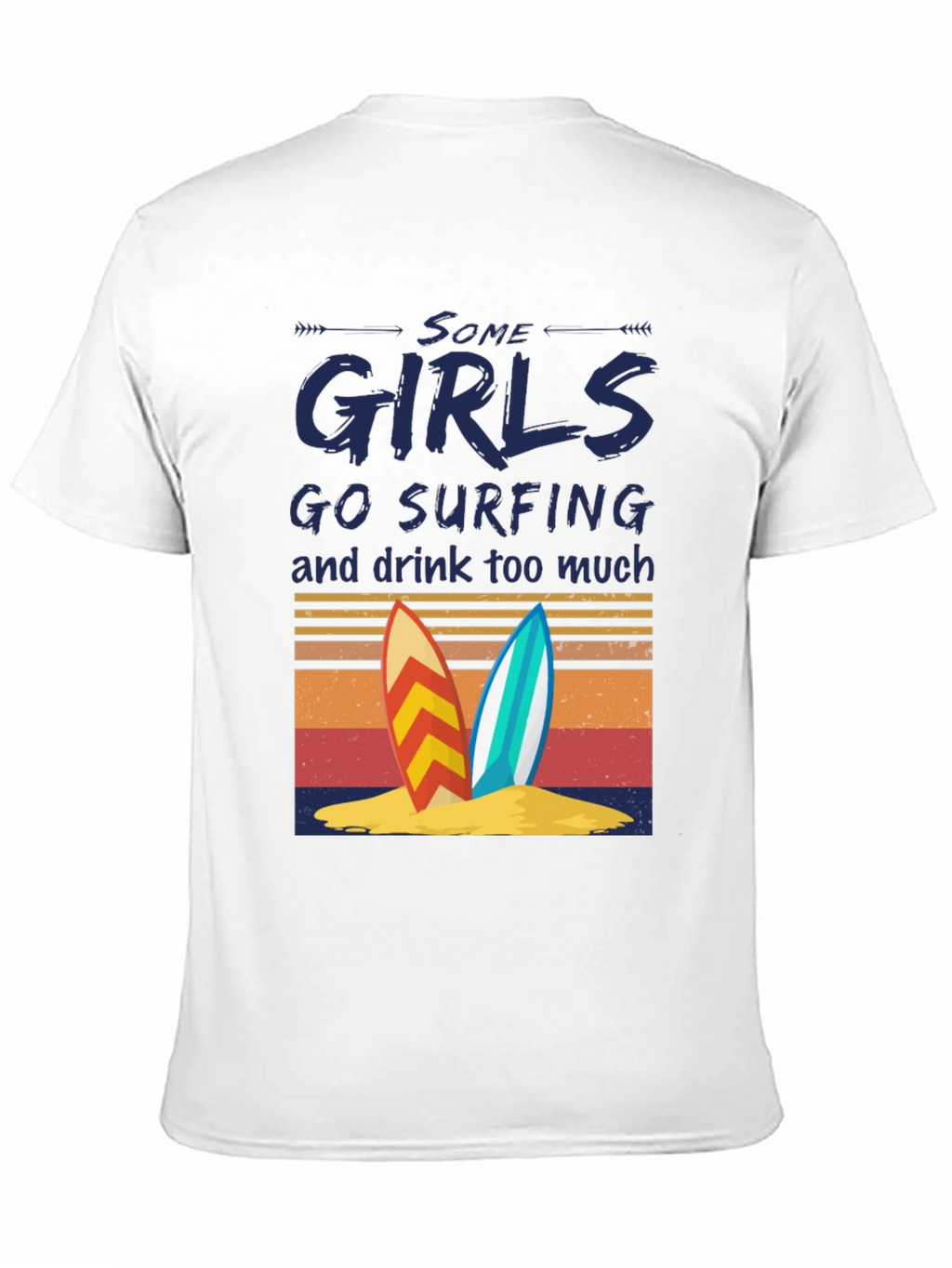 Surf Girl T-Shirt - Beach Lover Tee