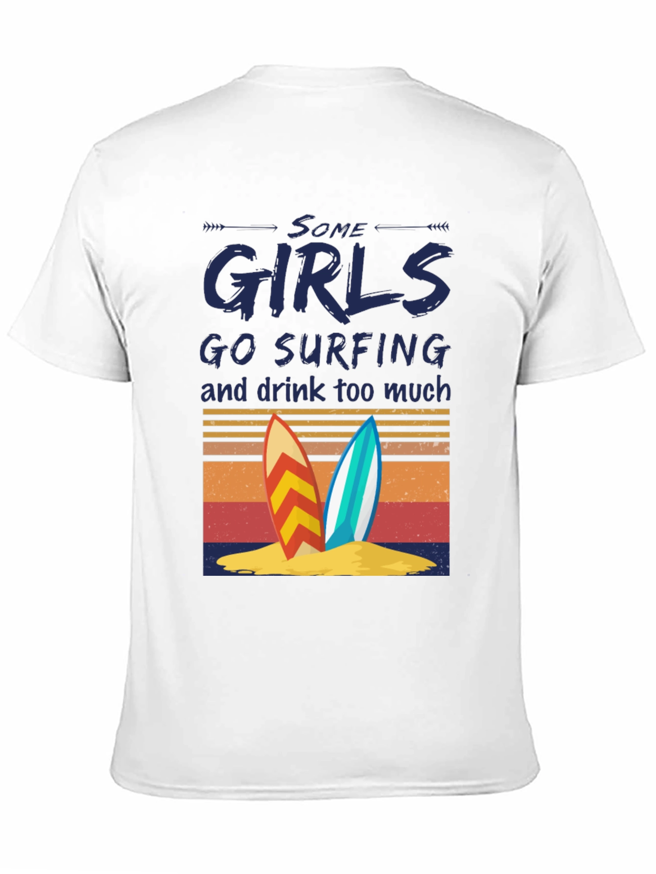 Surf Girl T-Shirt - Beach Lover Tee