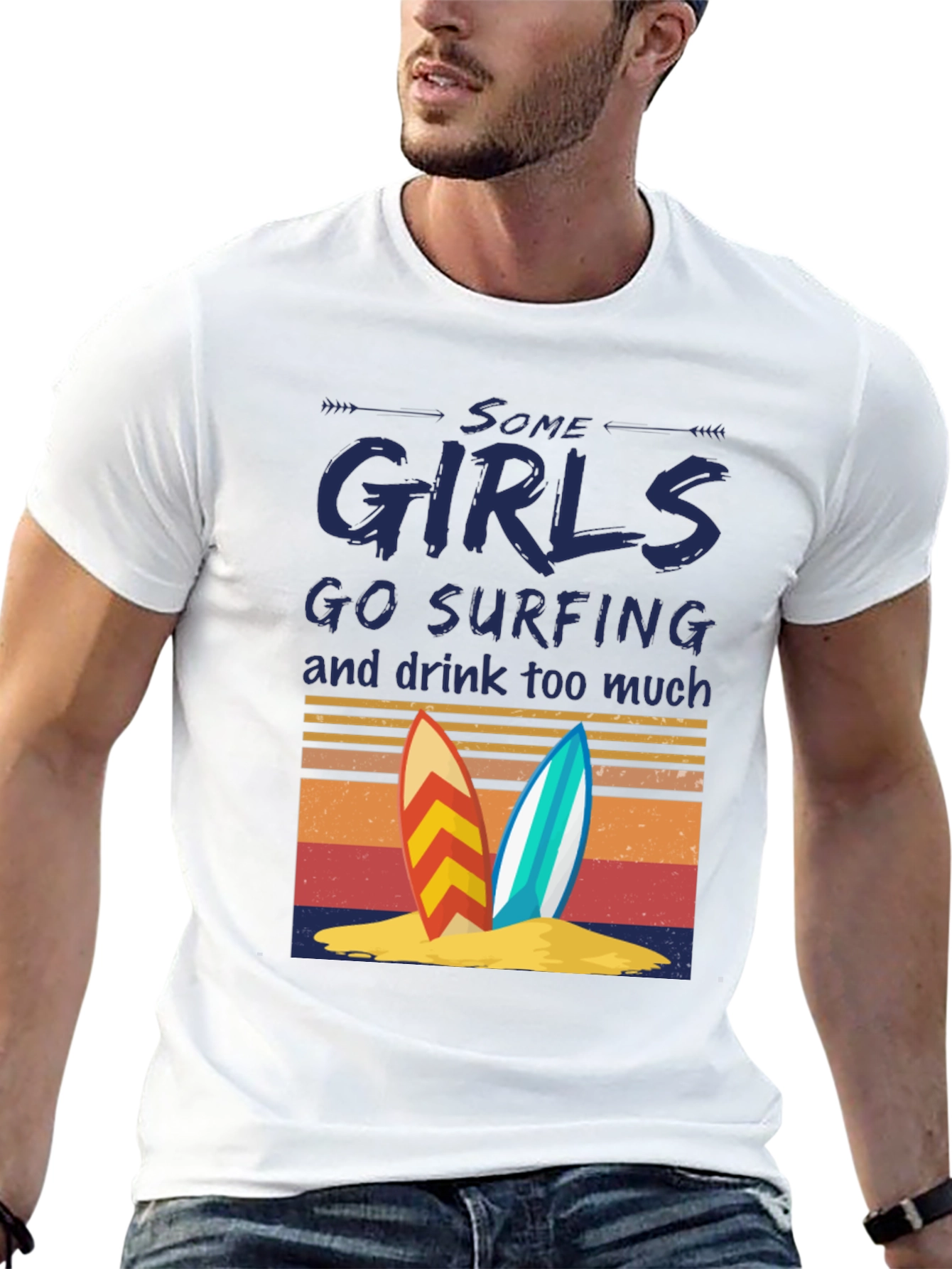 Surf Girl T-Shirt - Beach Lover Tee