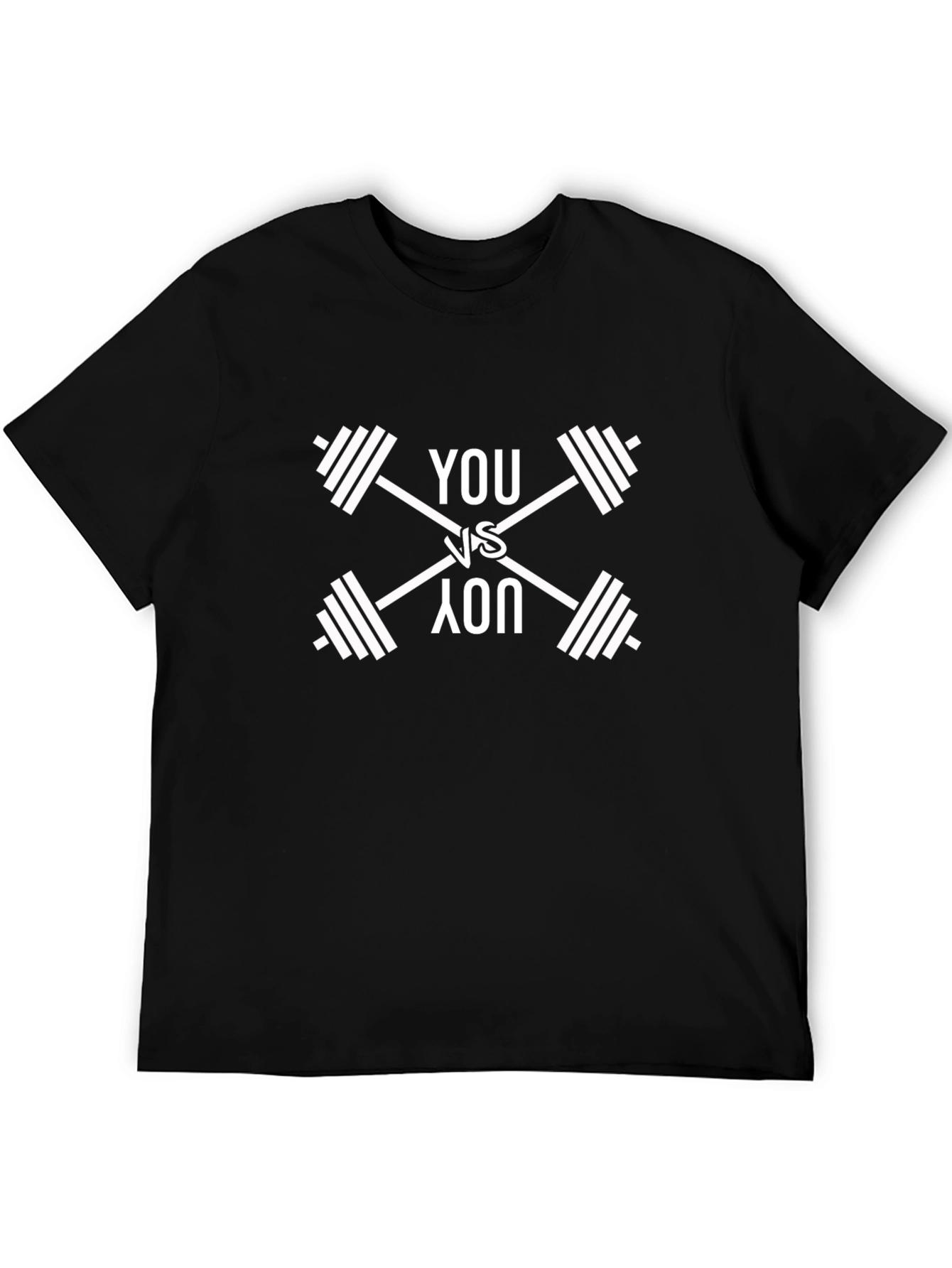 You vs You Fitness T-Shirt - Black