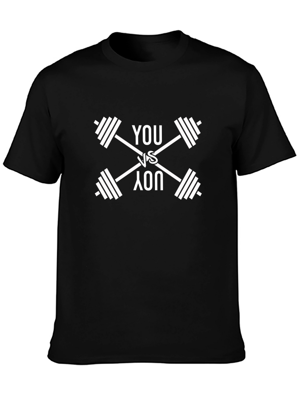 You vs You Fitness T-Shirt - Black