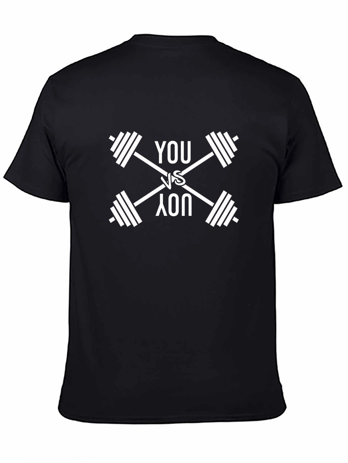 You vs You Fitness T-Shirt - Black