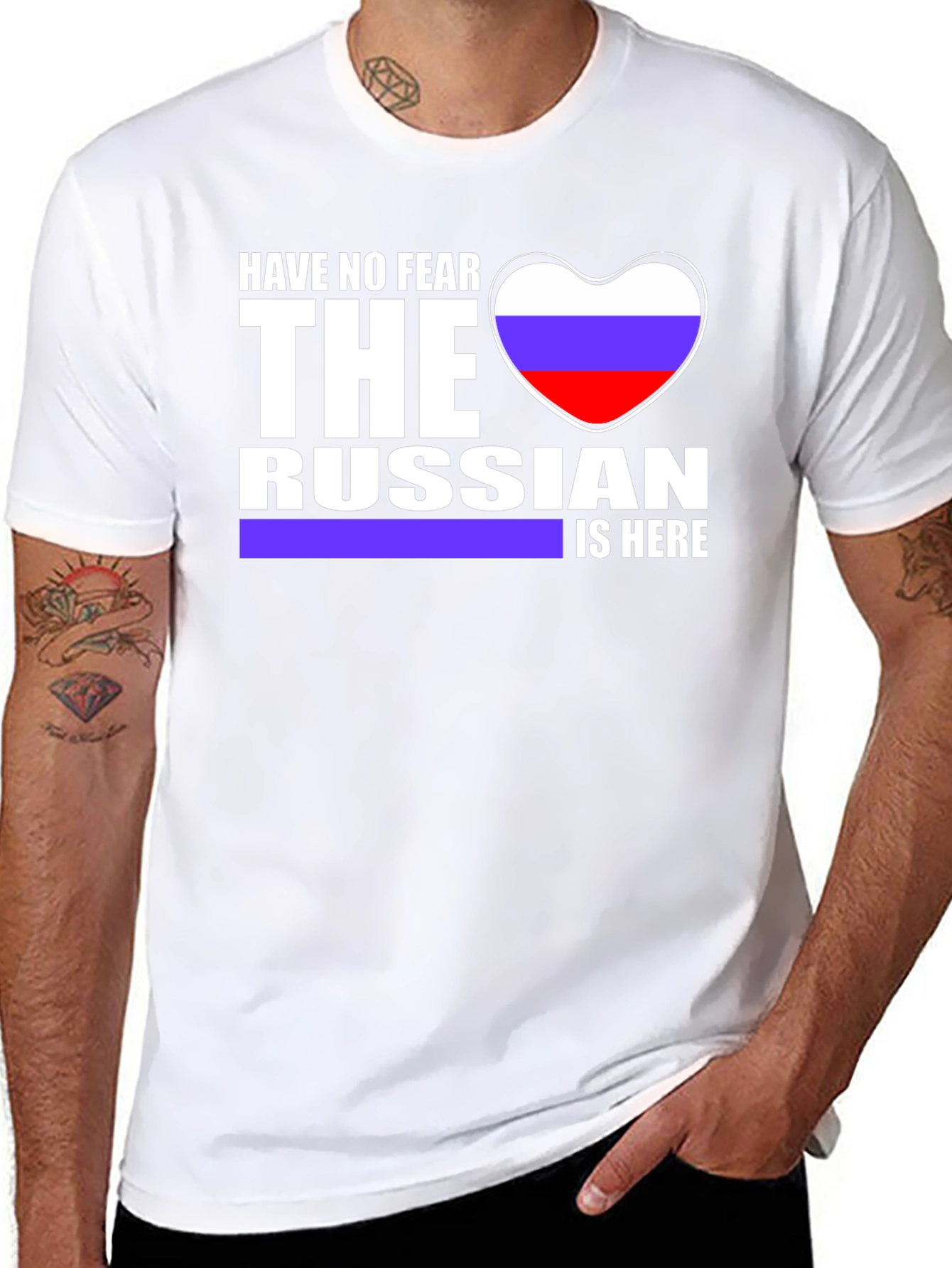 Have No Fear The Russian Is Here T-Shirt