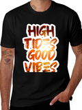 High Tides Good Vibes Graphic Tee