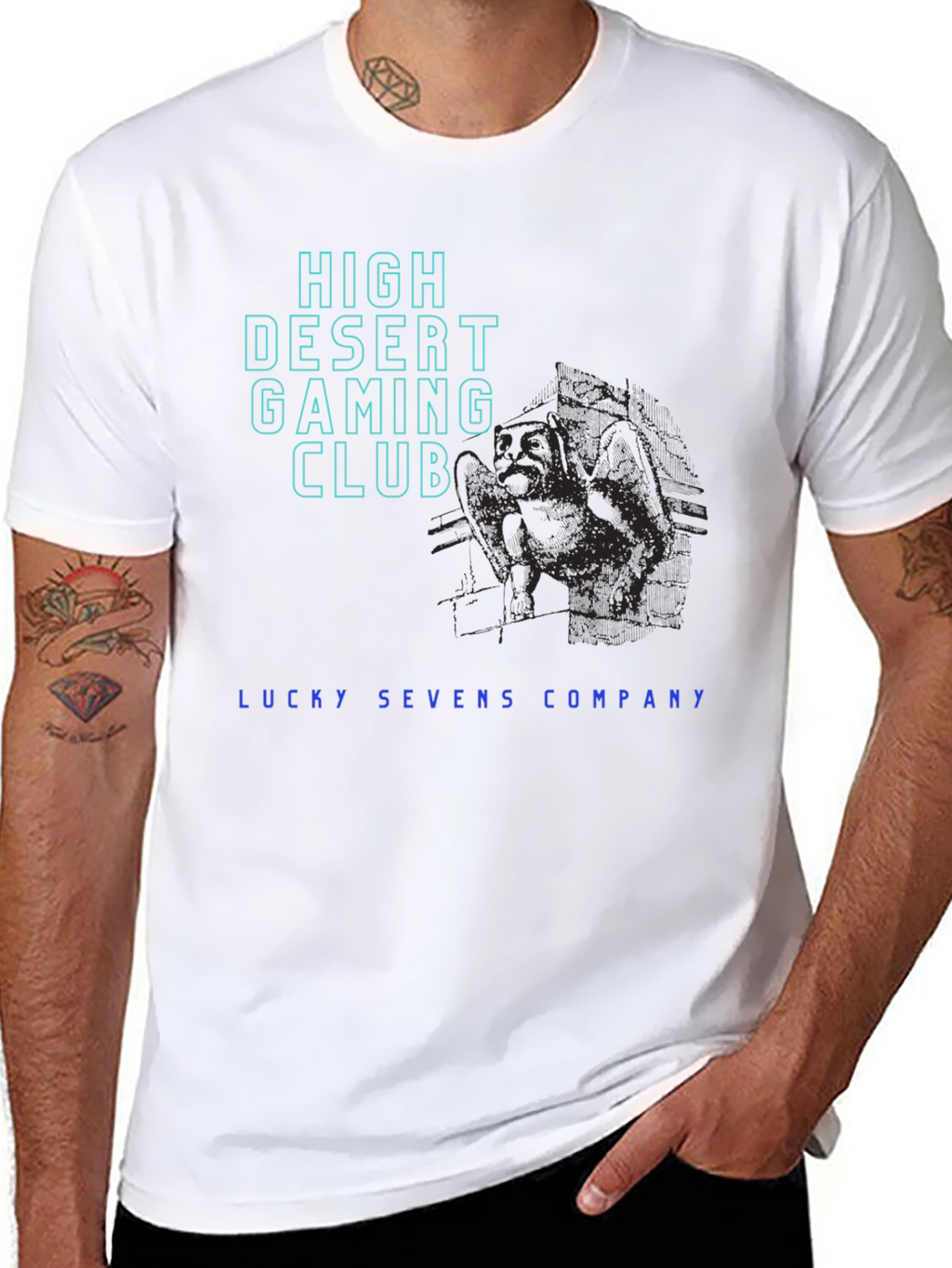 High Desert Gaming Club T-Shirt - Lucky Sevens Company