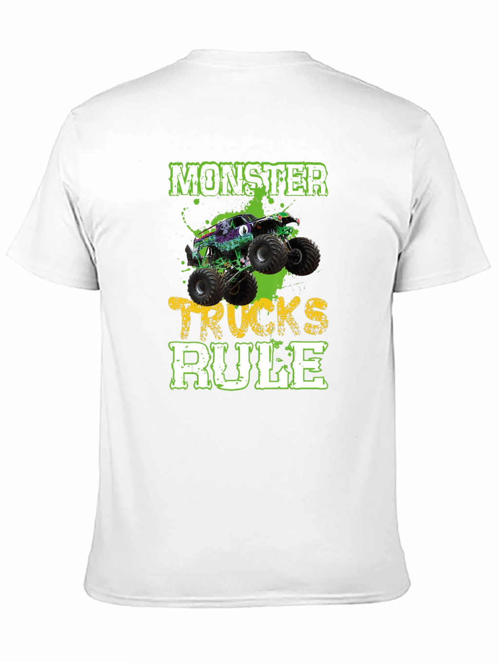 Monster Trucks Rule Black T-Shirt