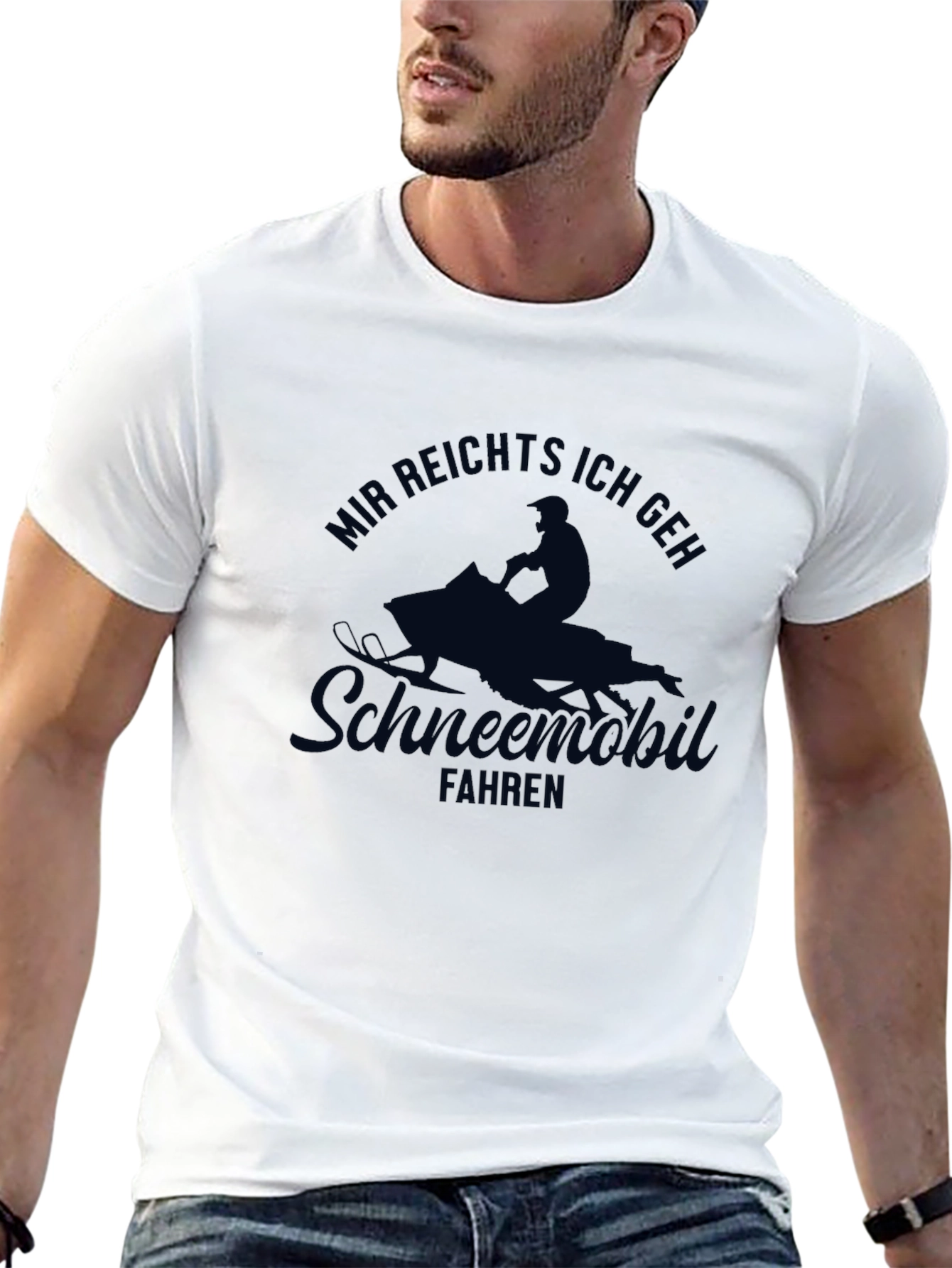 Snowmobile T-Shirt - Mir Reichts