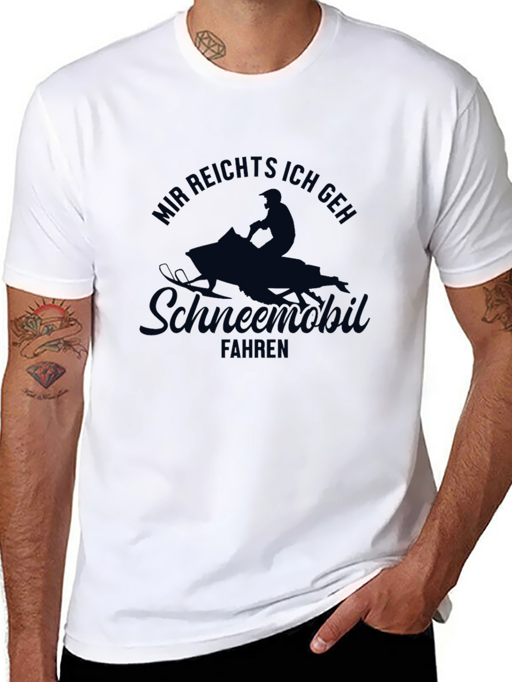 Snowmobile T-Shirt - Mir Reichts