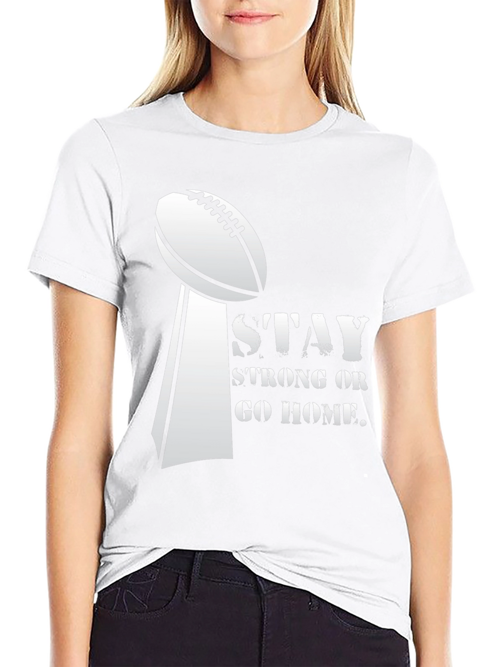 Stay Strong Football Tee