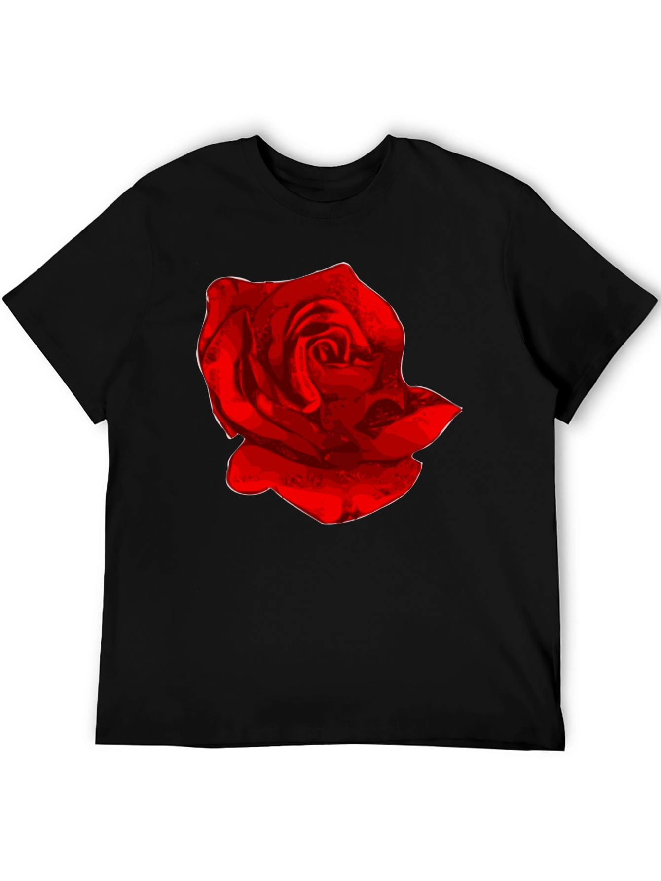 Red Rose Graphic T-Shirt