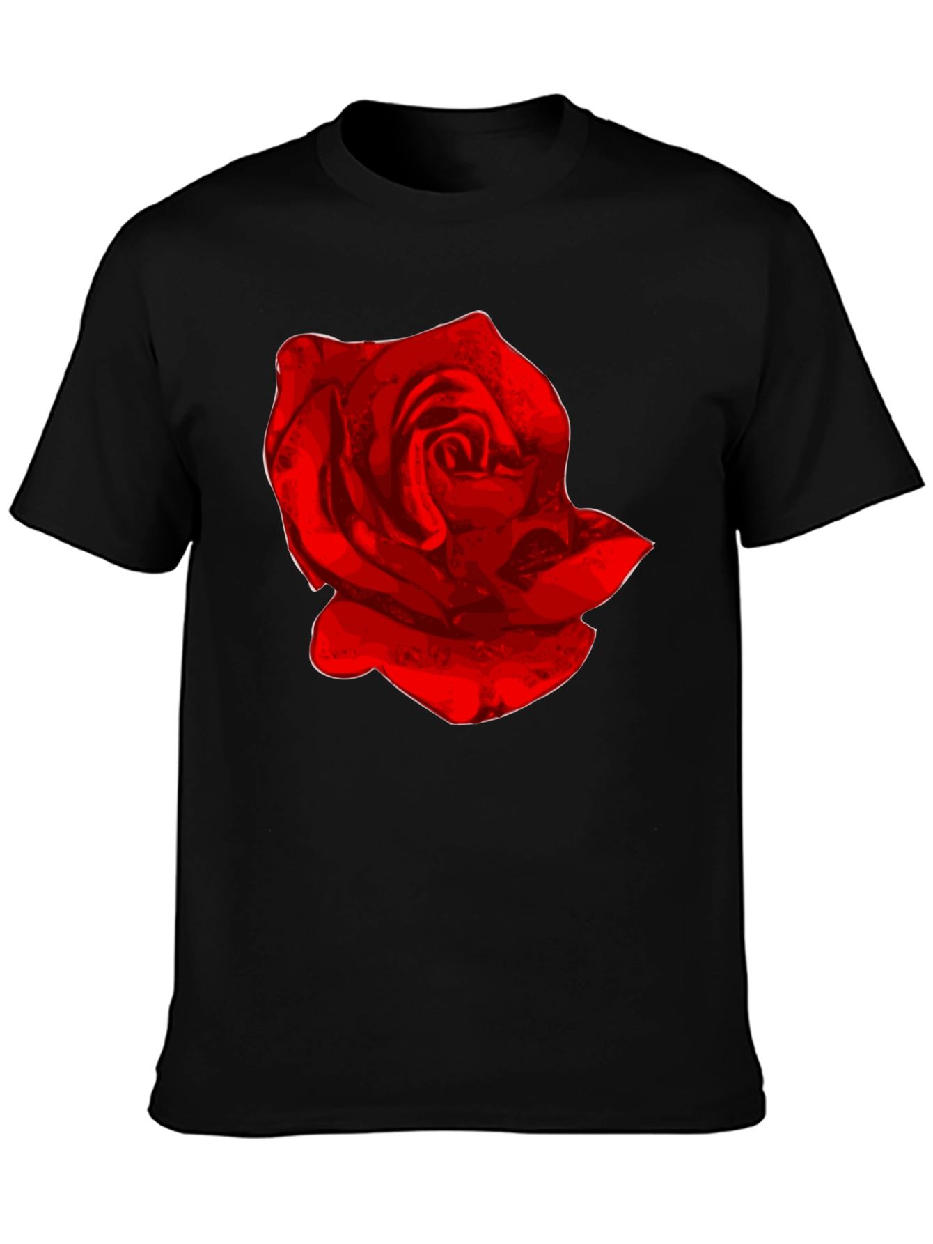 Red Rose Graphic T-Shirt