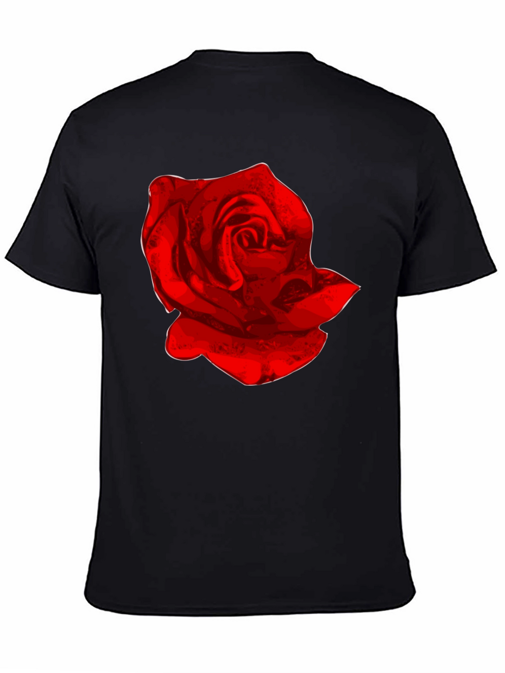 Red Rose Graphic T-Shirt
