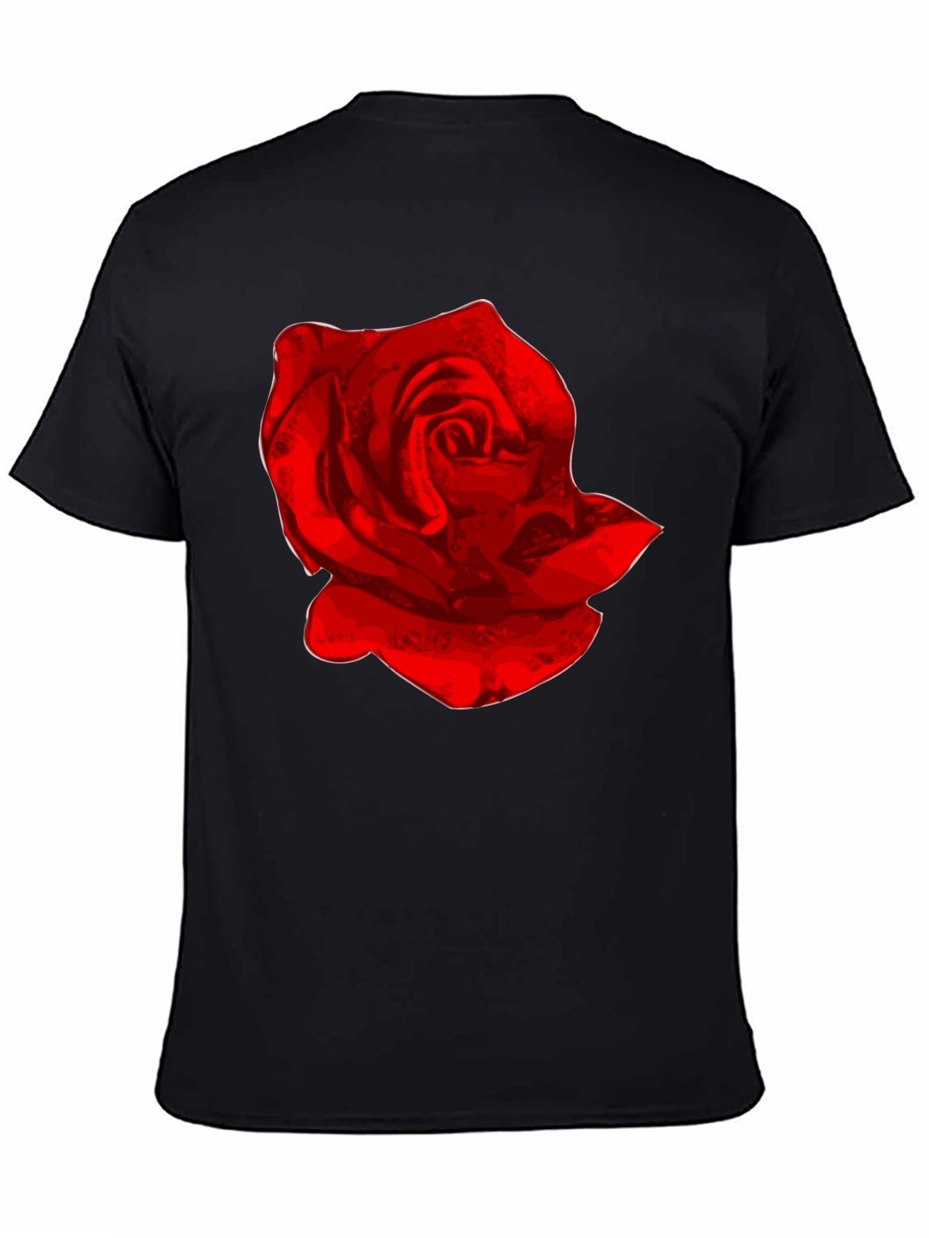 Red Rose Graphic T-Shirt