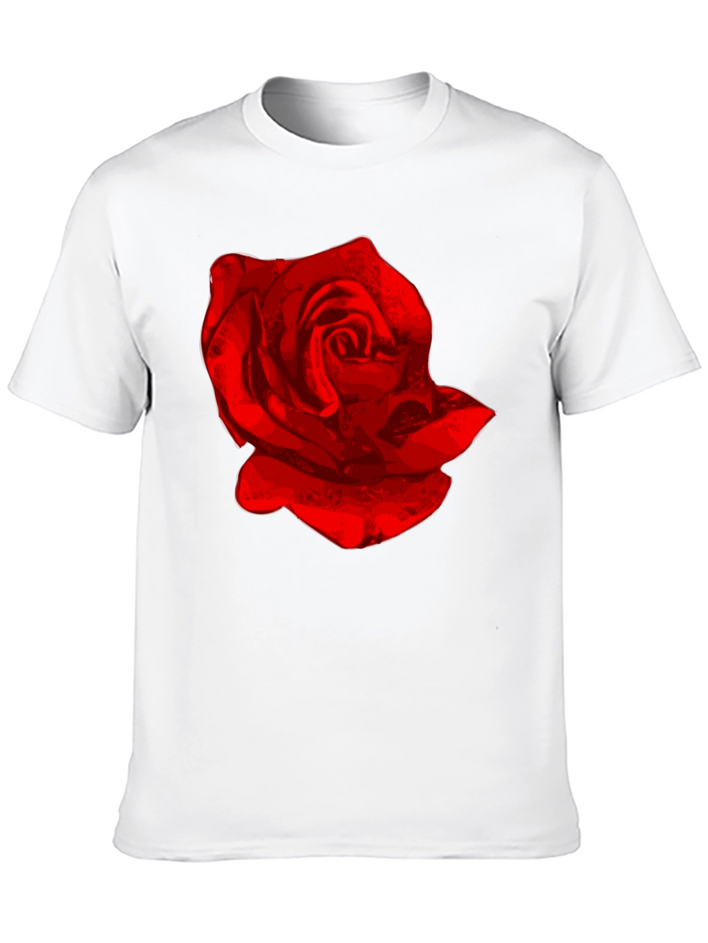 Red Rose Graphic T-Shirt