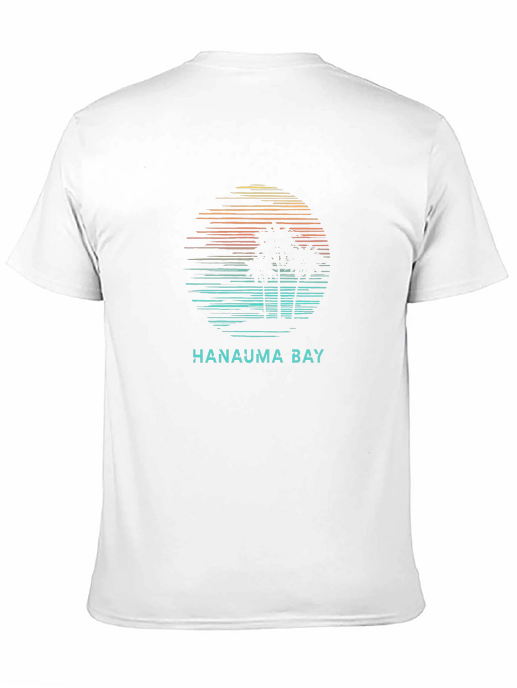 Hanauma Bay Palm Sunset Graphic T-Shirt