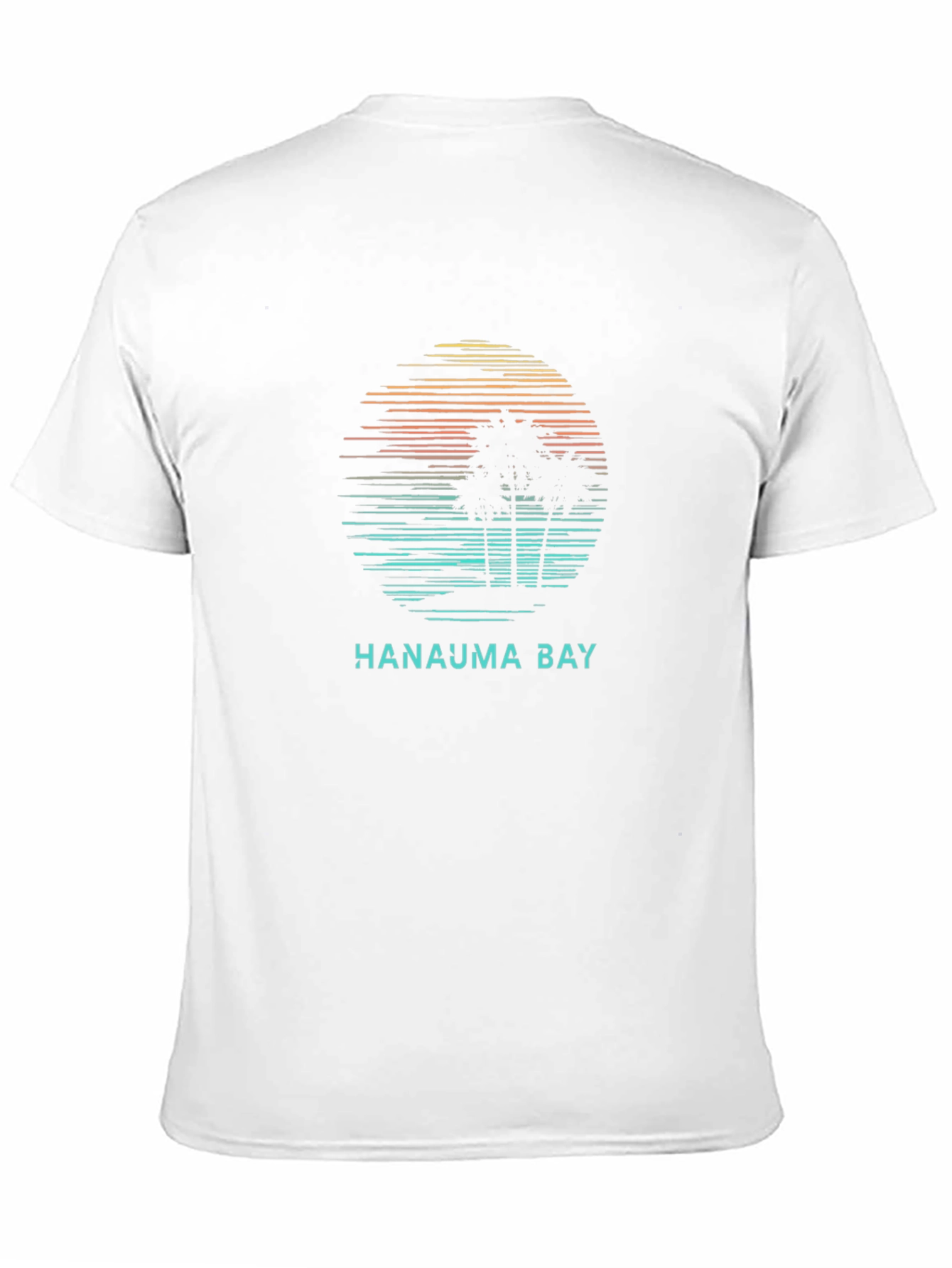 Hanauma Bay Palm Sunset Graphic T-Shirt