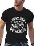 Best Dad Flooring Installer T-Shirt
