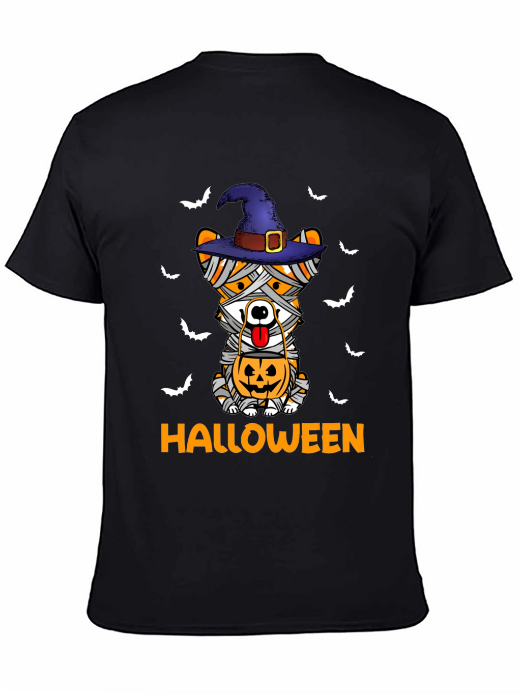 Halloween Mummy Dog T-Shirt