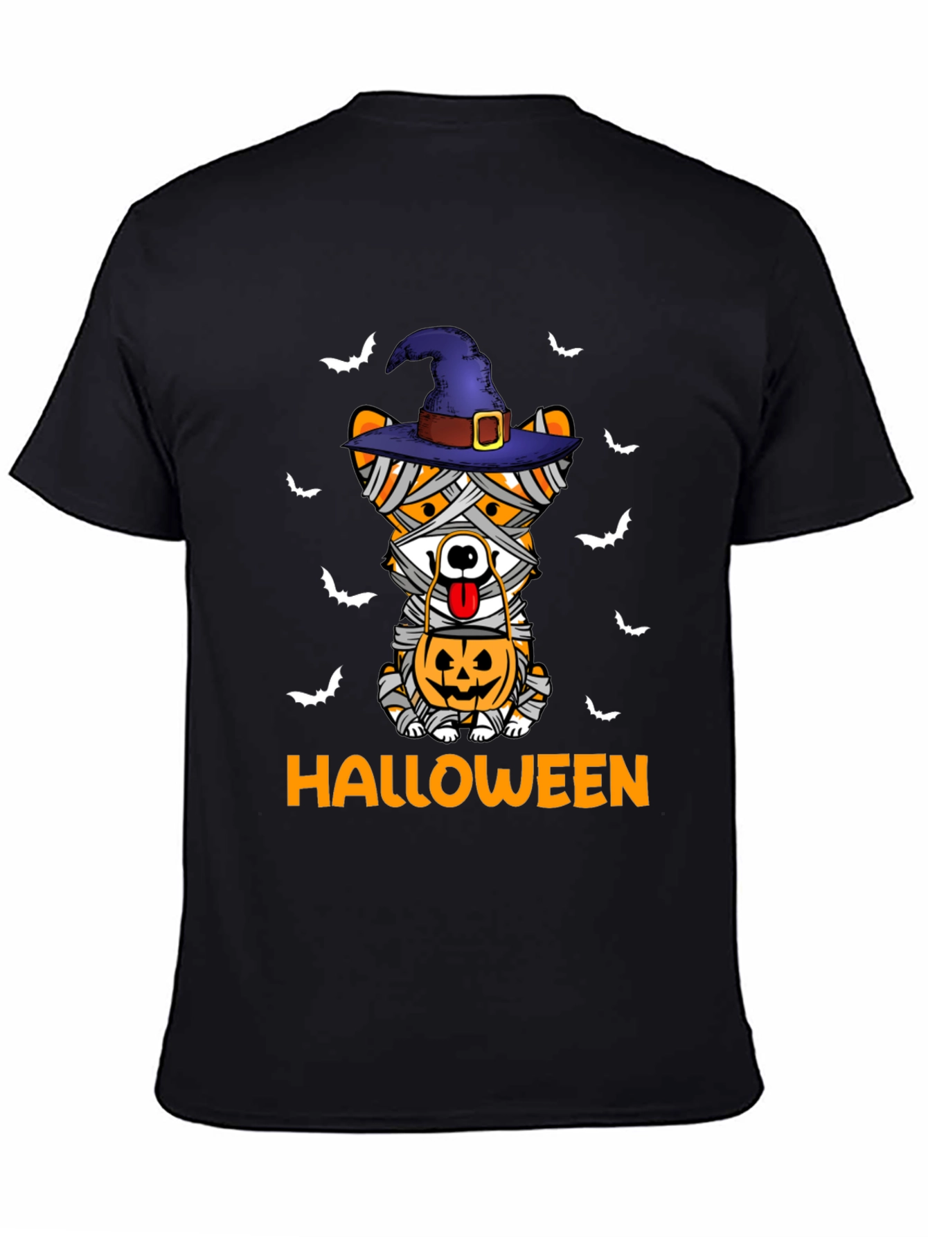 Halloween Mummy Dog T-Shirt