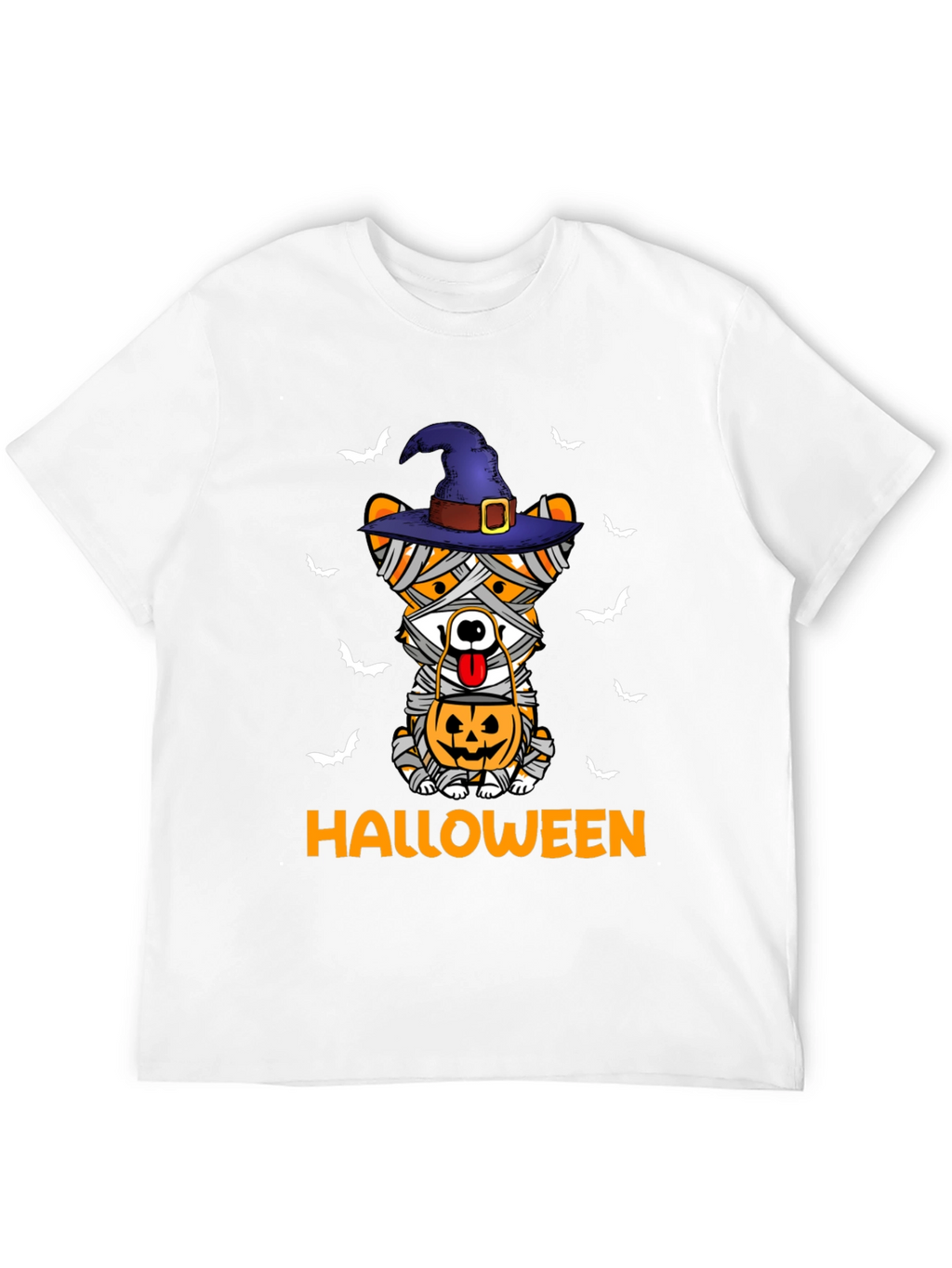 Halloween Mummy Dog T-Shirt