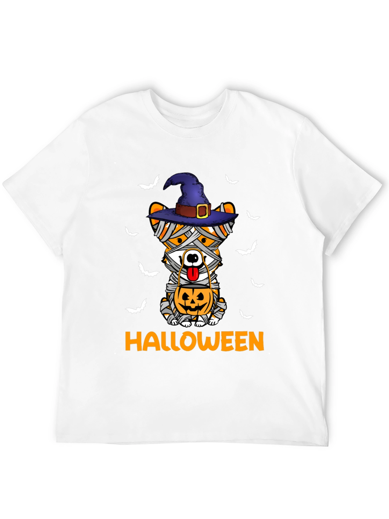 Halloween Mummy Dog T-Shirt