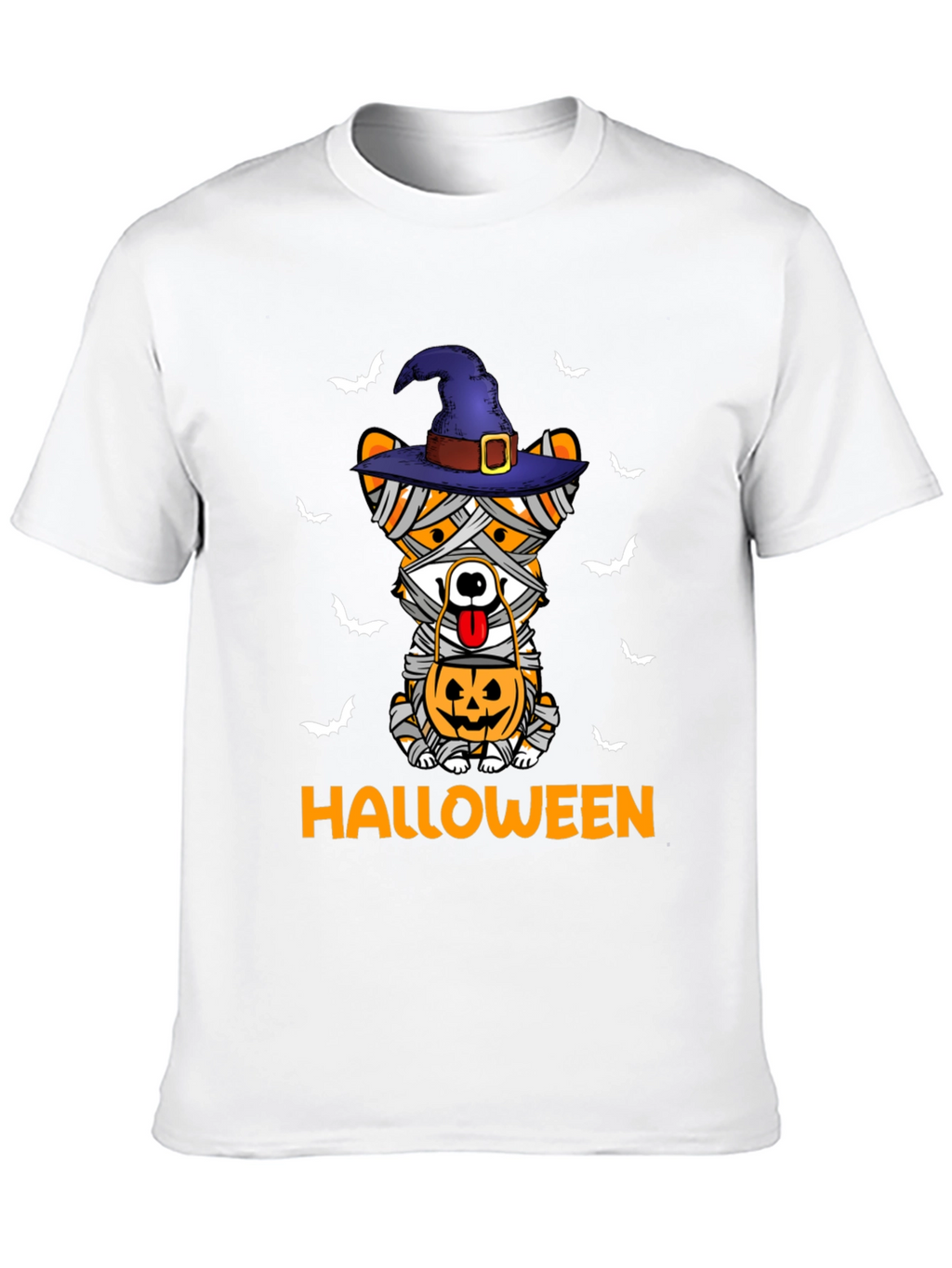Halloween Mummy Dog T-Shirt