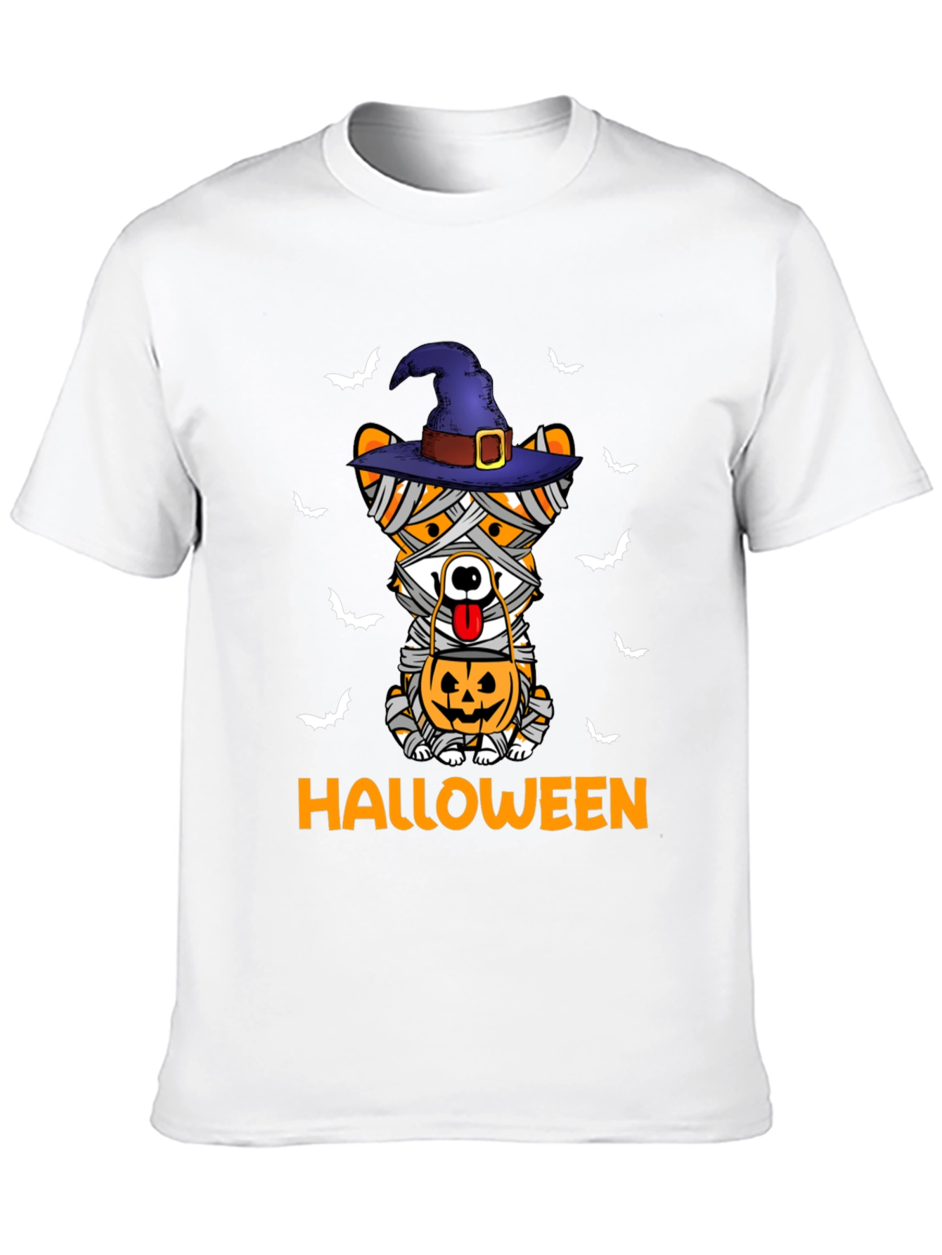 Halloween Mummy Dog T-Shirt