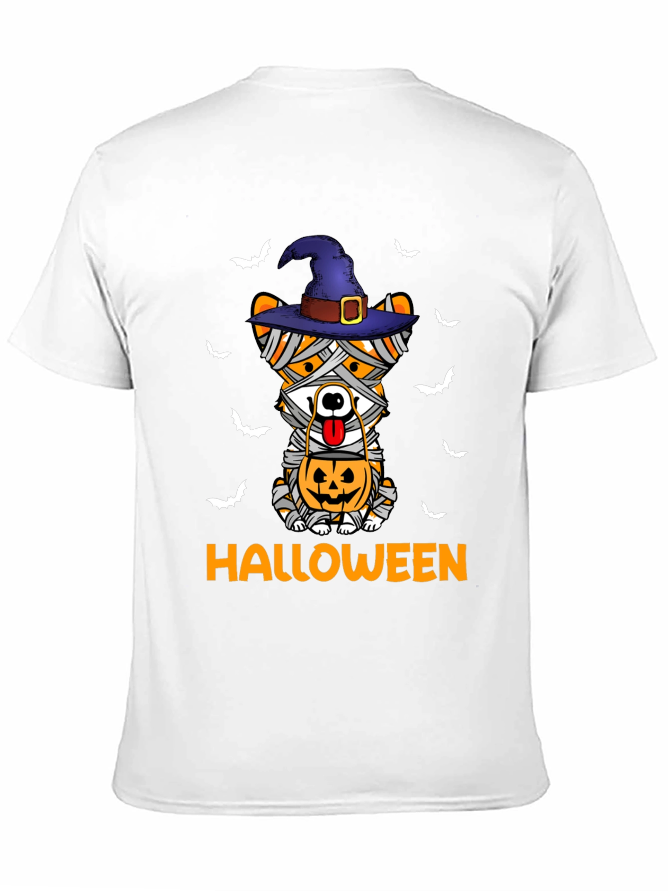 Halloween Mummy Dog T-Shirt