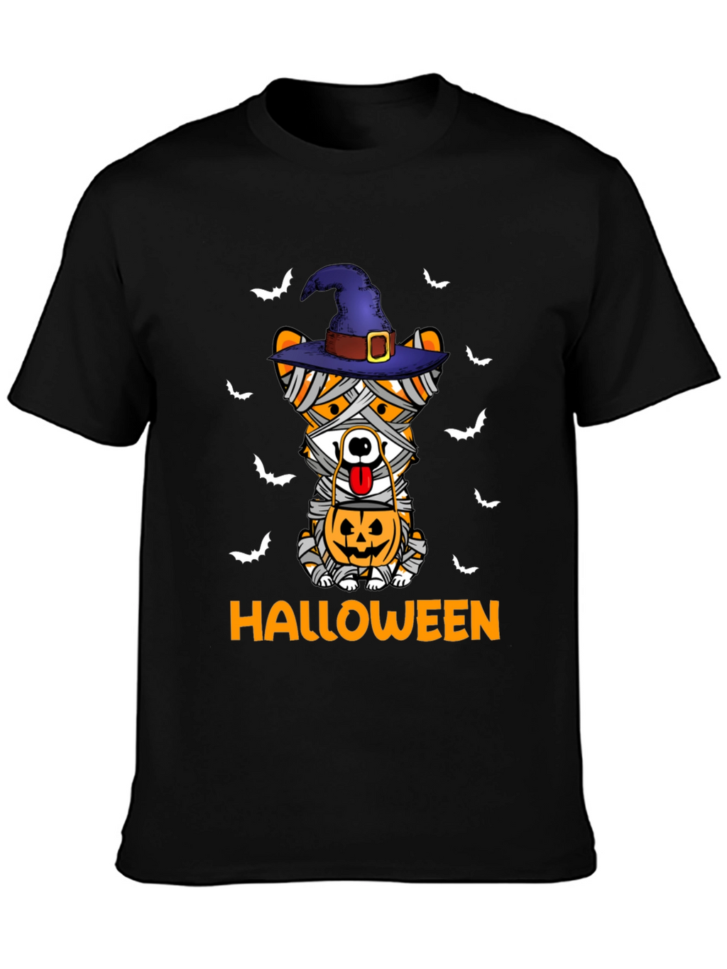 Halloween Mummy Dog T-Shirt