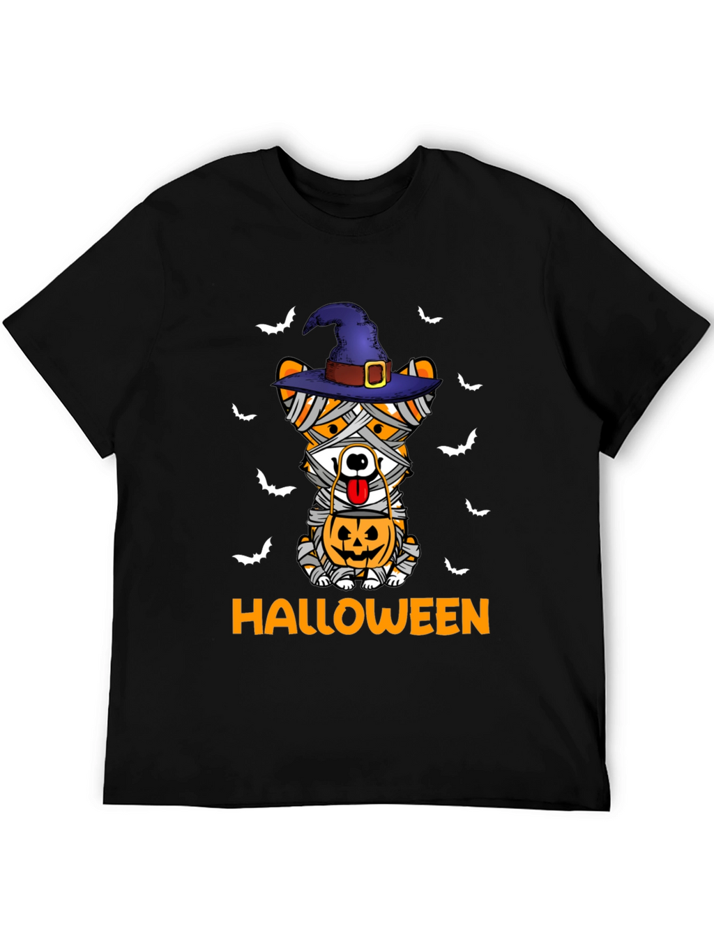 Halloween Mummy Dog T-Shirt