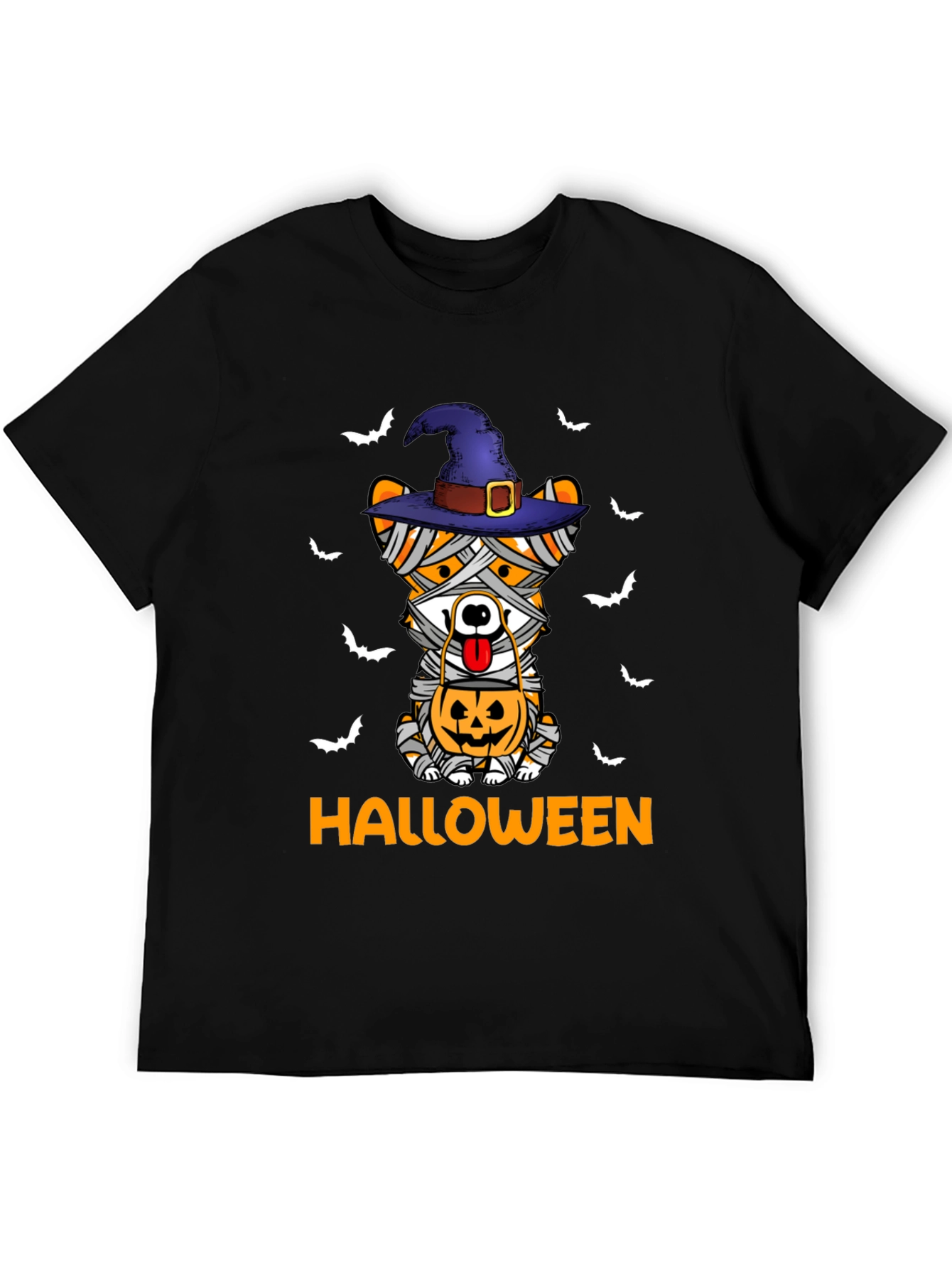Halloween Mummy Dog T-Shirt