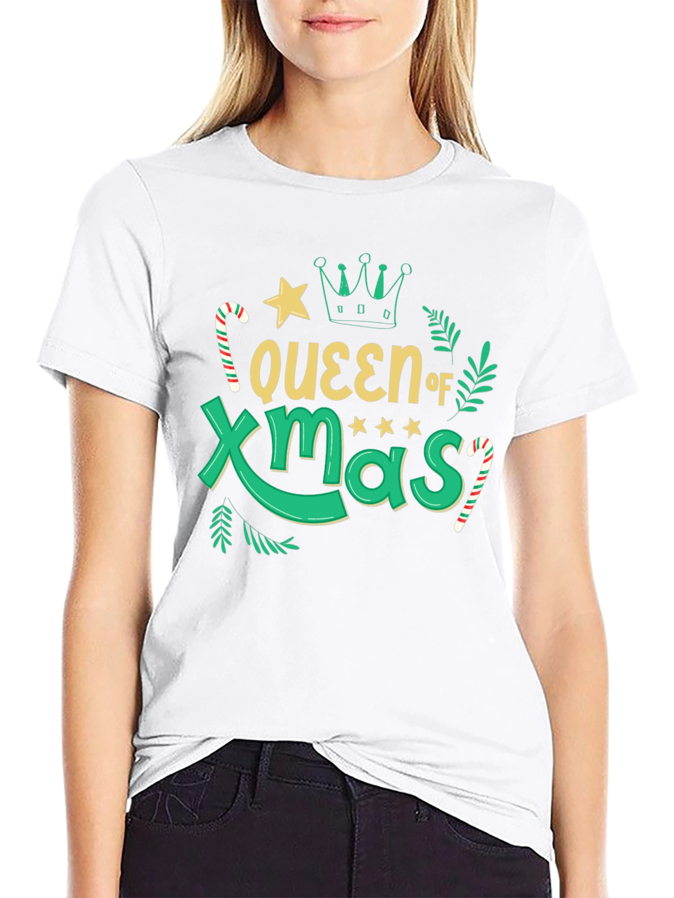 Queen of Xmas Festive T-Shirt