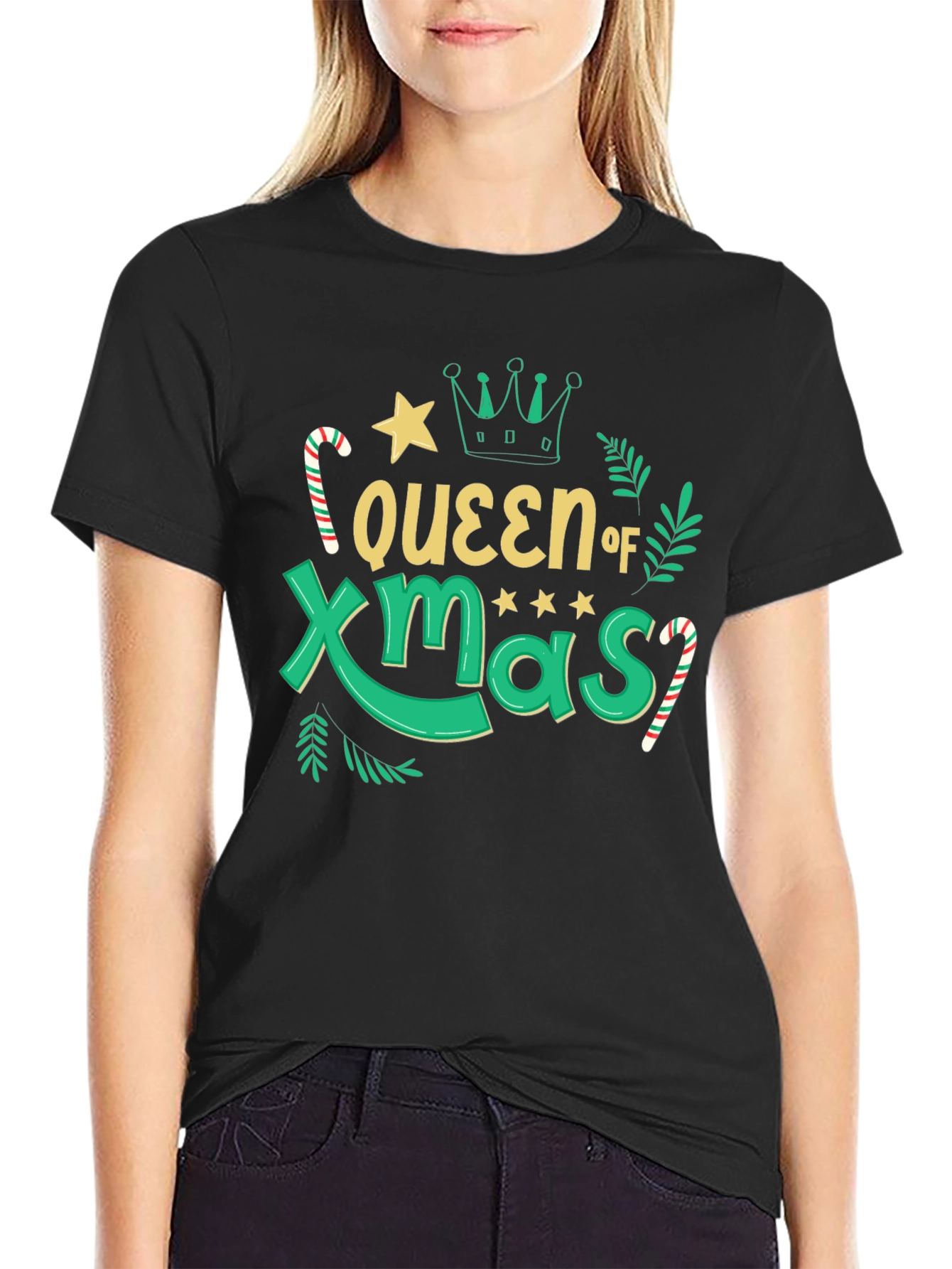 Queen of Xmas Festive T-Shirt