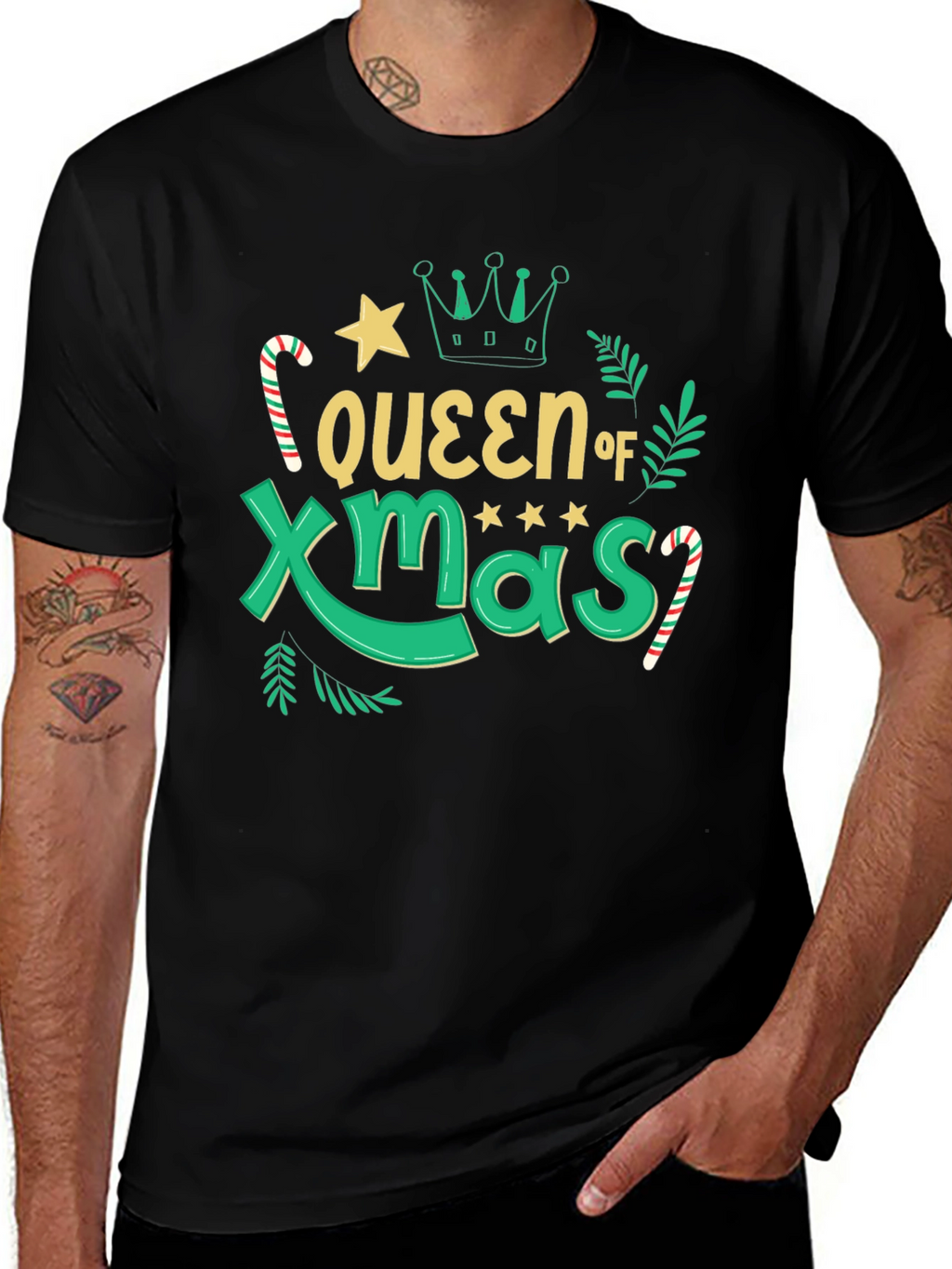 Queen of Xmas Festive T-Shirt